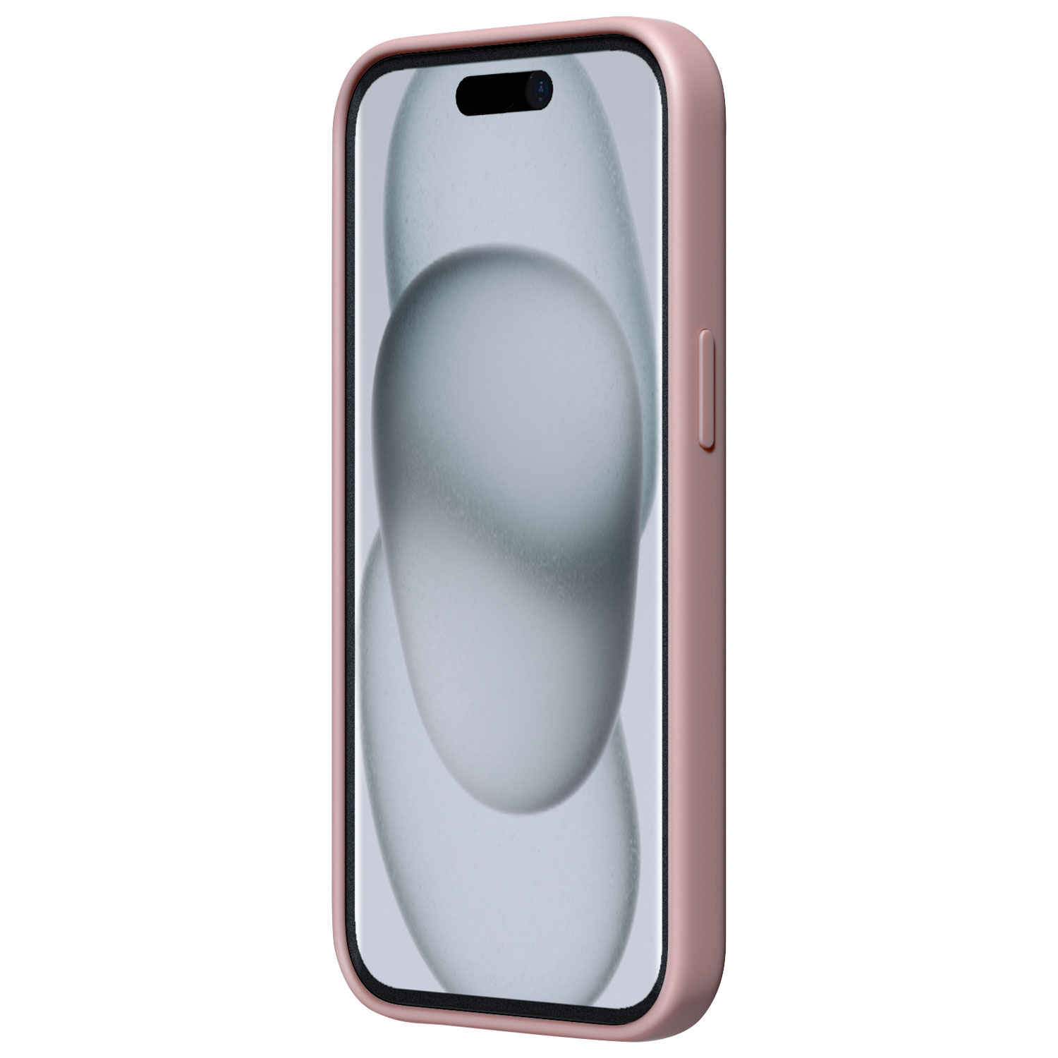Étui rigide ajusté en silicone Sensor d'Incipio avec protecteur de lentille pour iPhone 16e/15/14/13 - Rose fard - Exclusivité de Best Buy