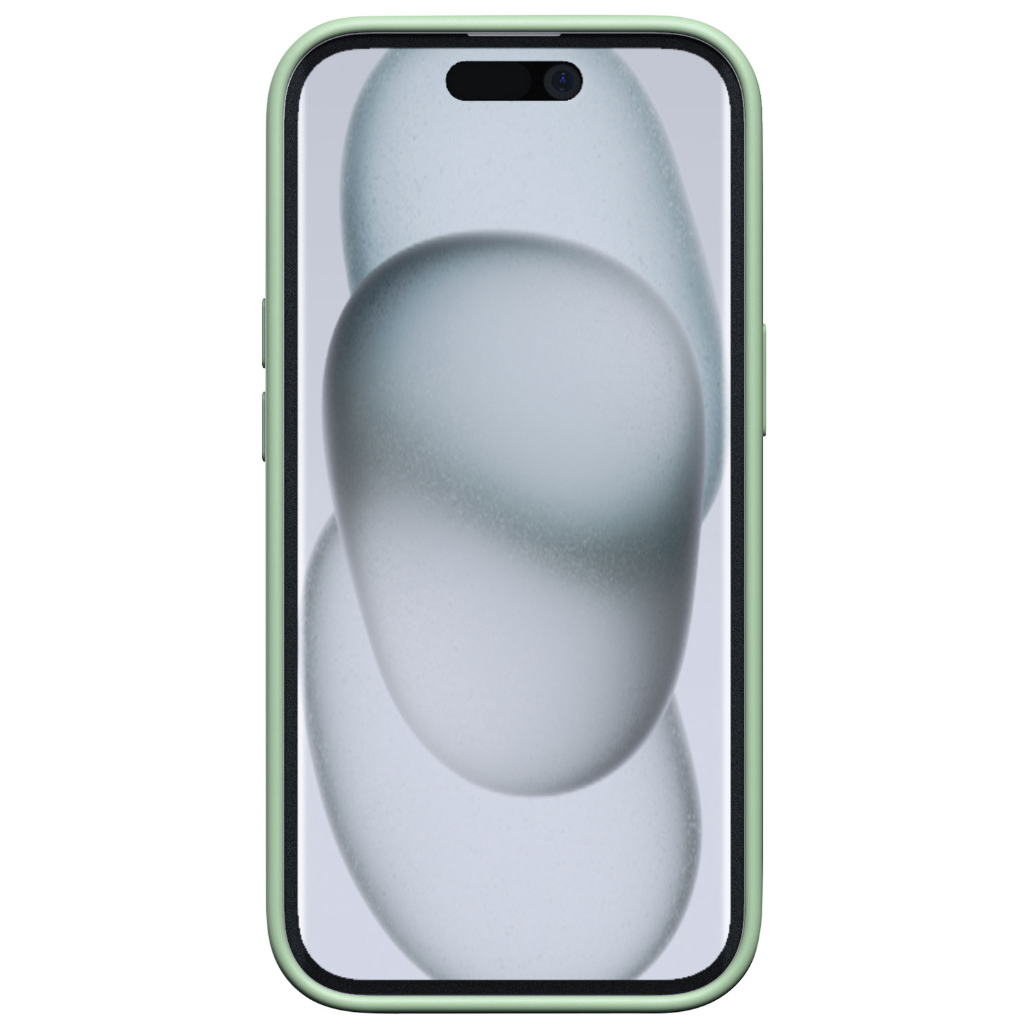 Incipio Sensor Silicone Fitted Hard Shell w/ Lens Protector for iPhone 16e/15/14/13 -Sage -Only at Best Buy