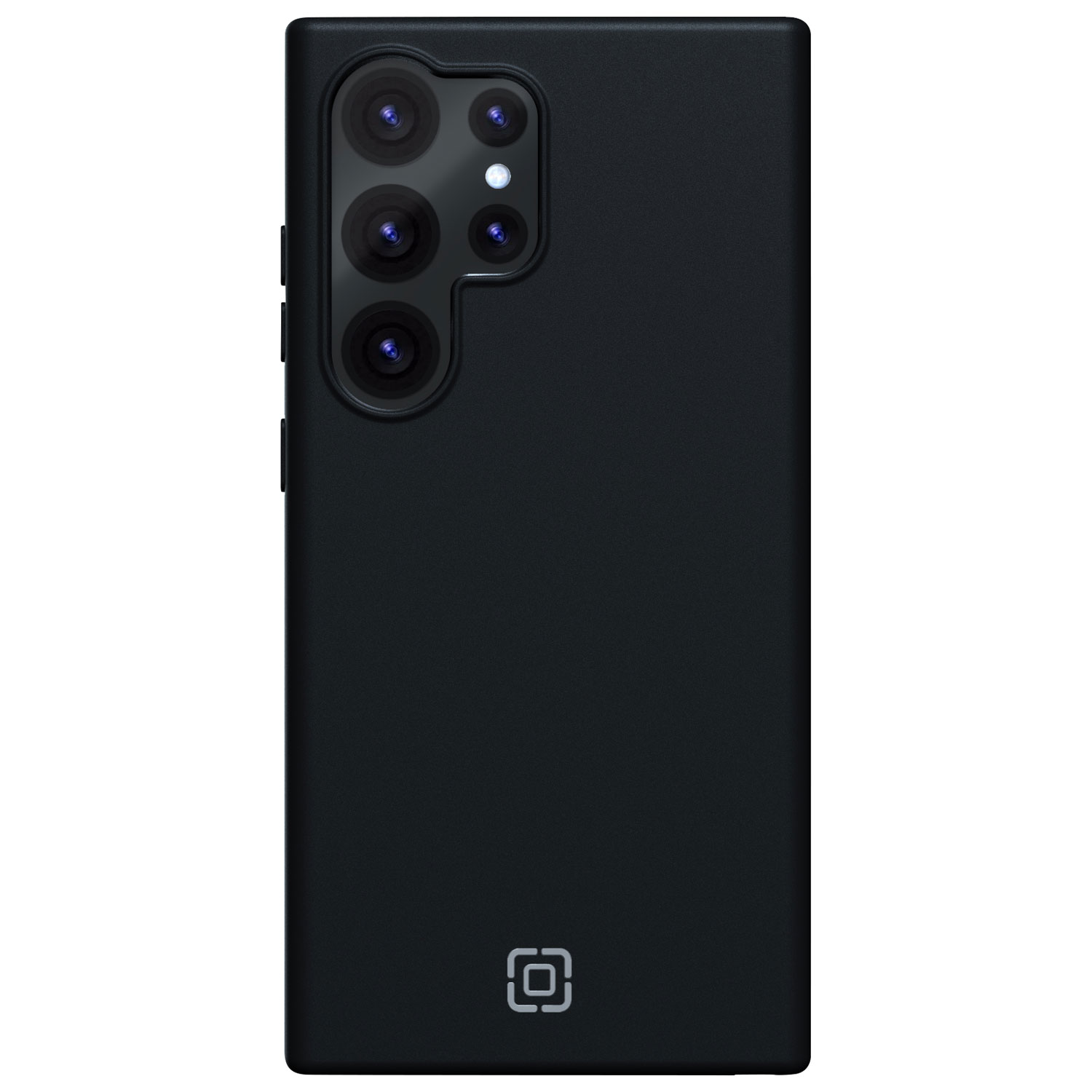 Incipio Sensor Silicone Fitted Hard Shell with Lens Protector for Galaxy S24 Ultra - Black