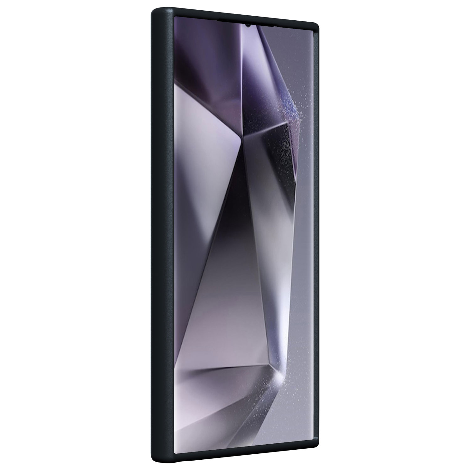 Incipio Sensor Silicone Fitted Hard Shell with Lens Protector for Galaxy S24 Ultra - Black