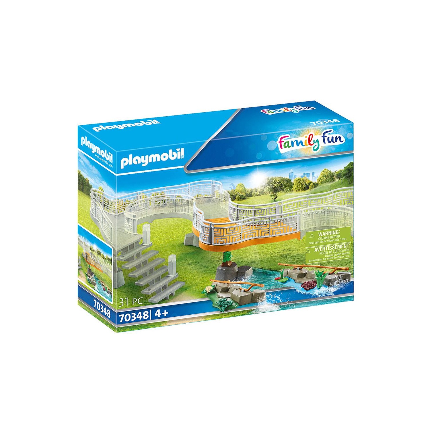 Playmobil Family Fun - Zoo Viewing Platform Extension