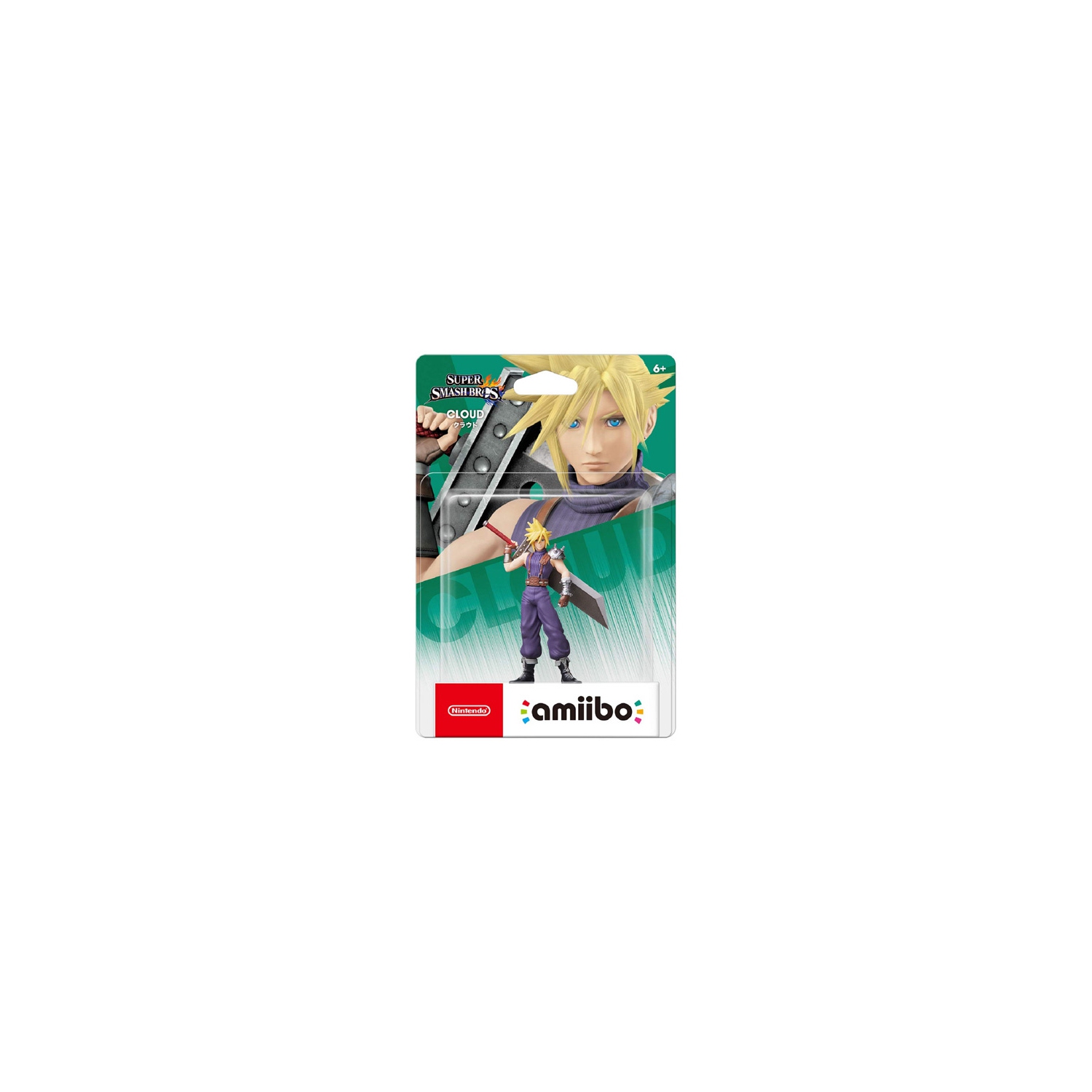 Cloud final Fantasy 7 Player 1 - Série Super Smash Bros - amiibo