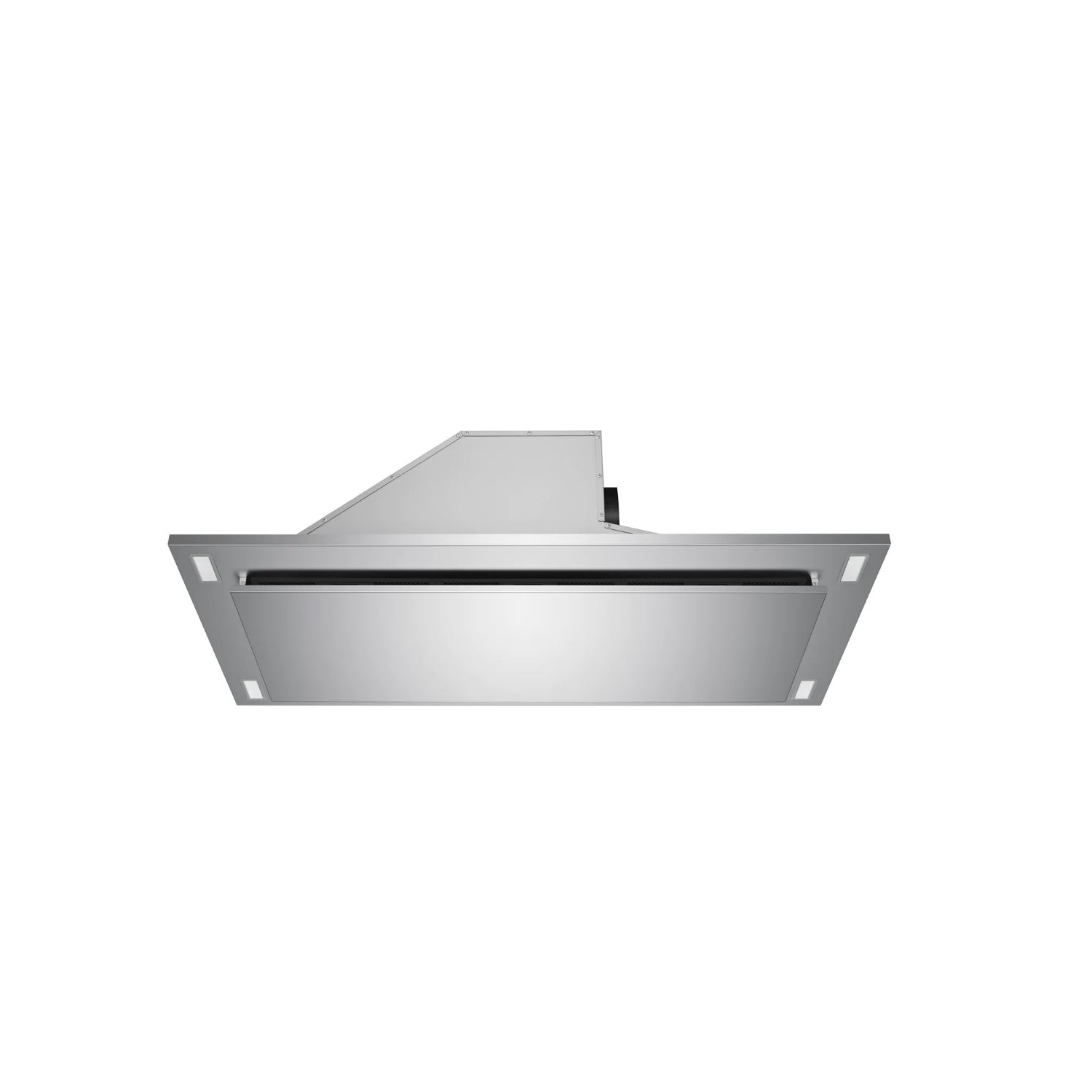 Victory 36 Inch 600 CFM Flush Ceiling Mount Range Hood in Stainless Steel