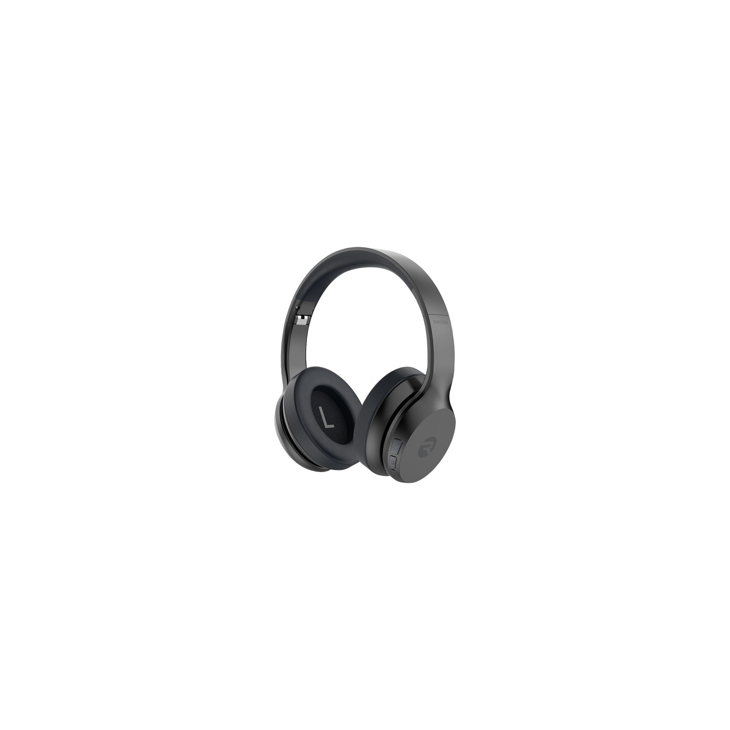 Open Box - Raycon The Fitness Over-Ear Noise Cancelling Bluetooth Headphones - Black