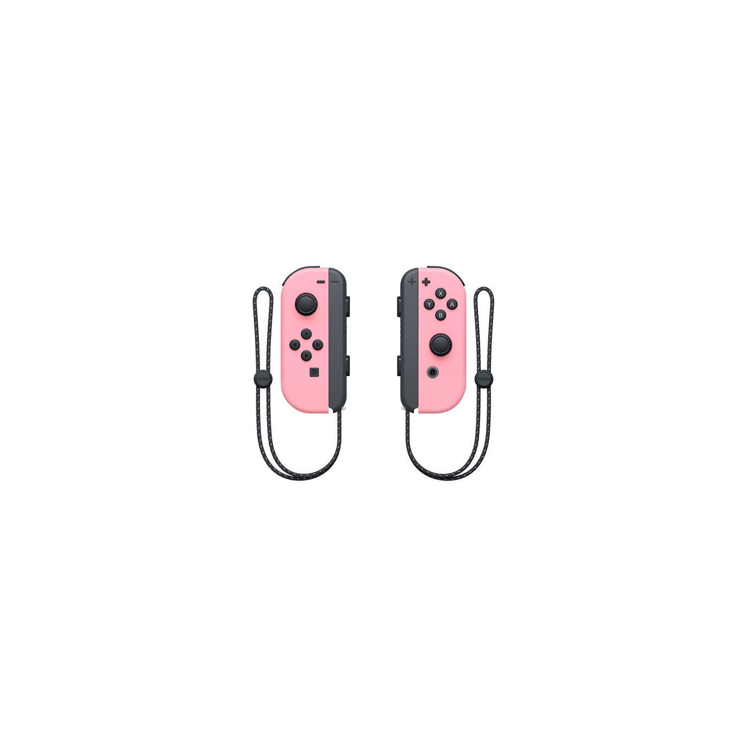 Refurbished (Good) Nintendo Switch Left and Right Joy-Con Controllers - Pastel Pink
