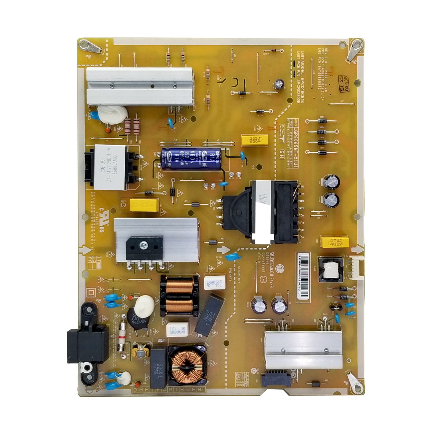 Refurbished LG Power Supply Assmbly P/N: EAY65895532 OEM part