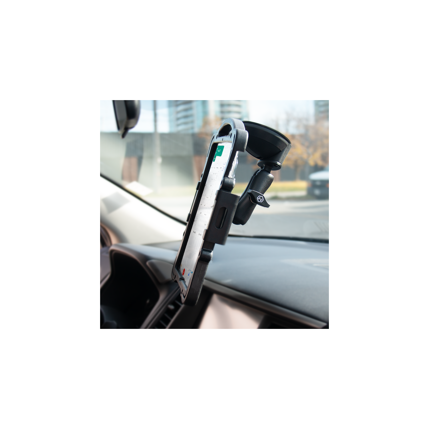 Quick Lock Single Suction Cup iPad & Tablet Holder