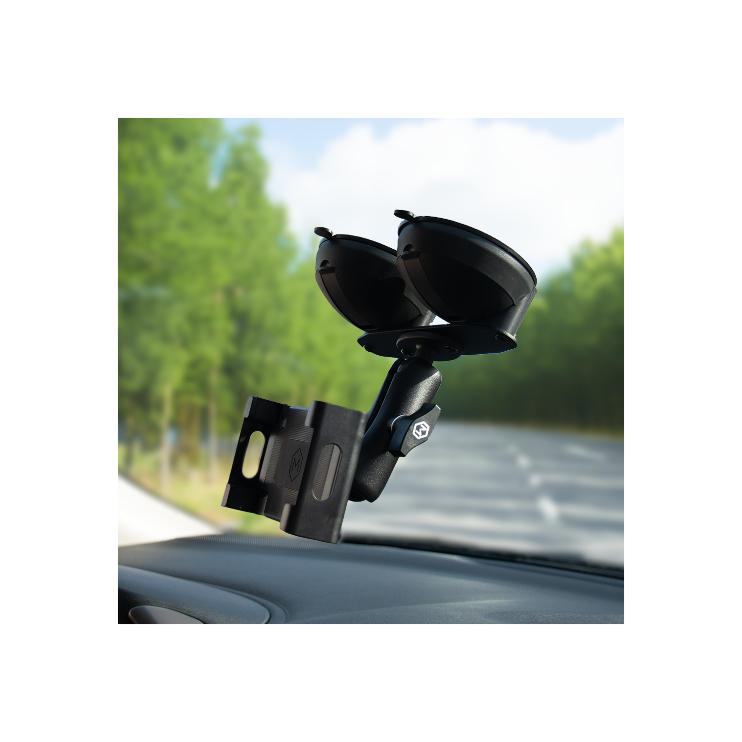Quick Lock Single Suction Cup iPad & Tablet Holder