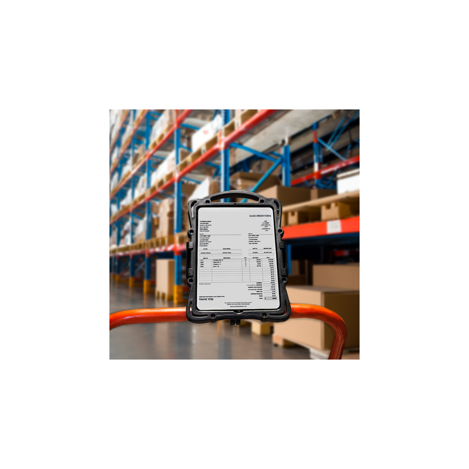 Support de guidon pour iPad et tablette