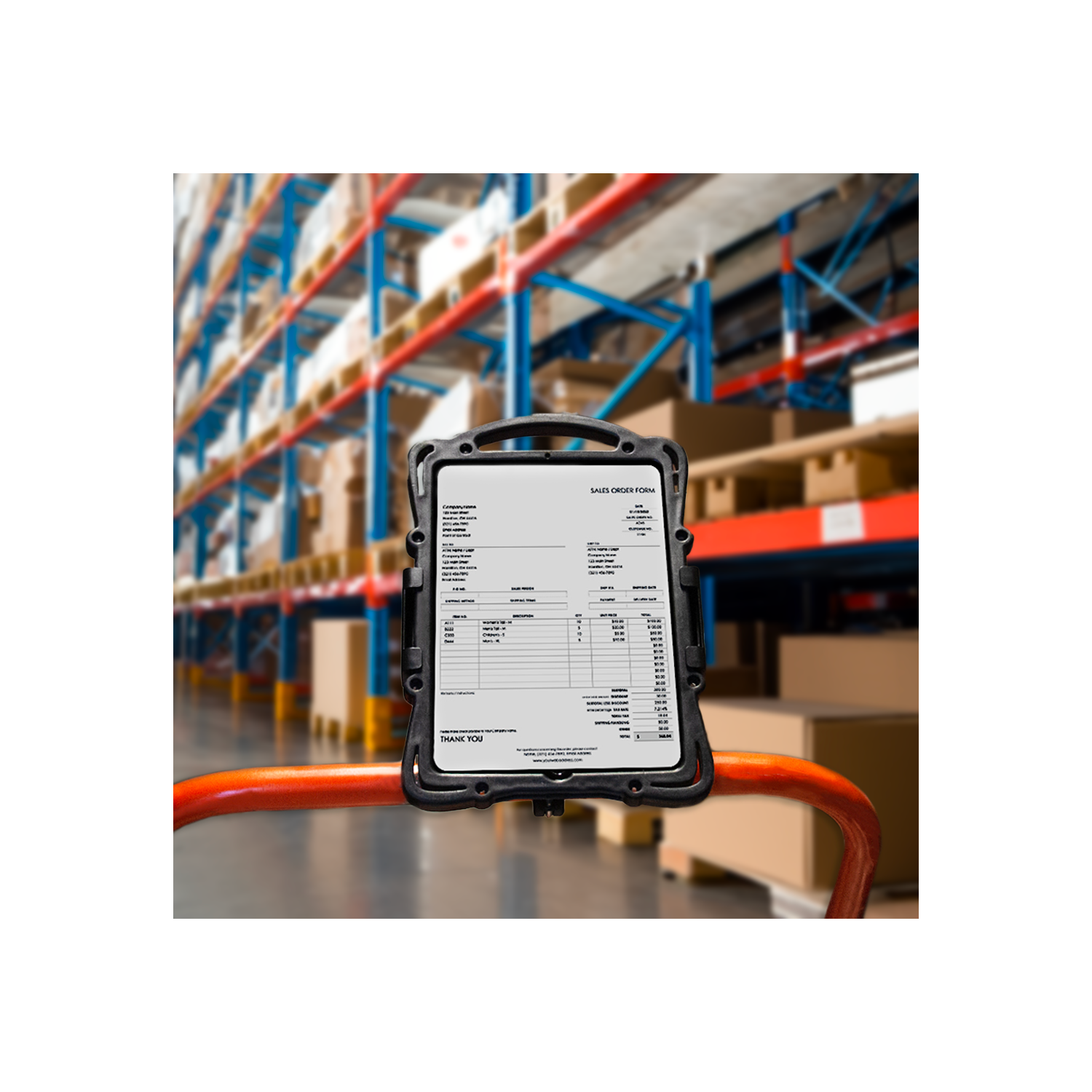 Support de guidon pour iPad et tablette