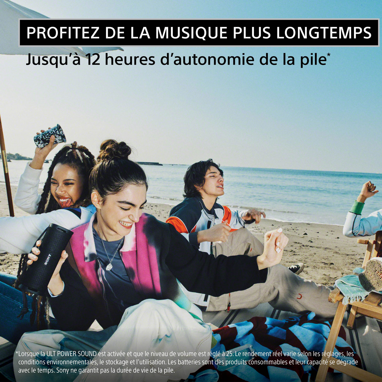 Sony ULT FIELD 1 Waterproof Bluetooth Wireless Speaker - Orange