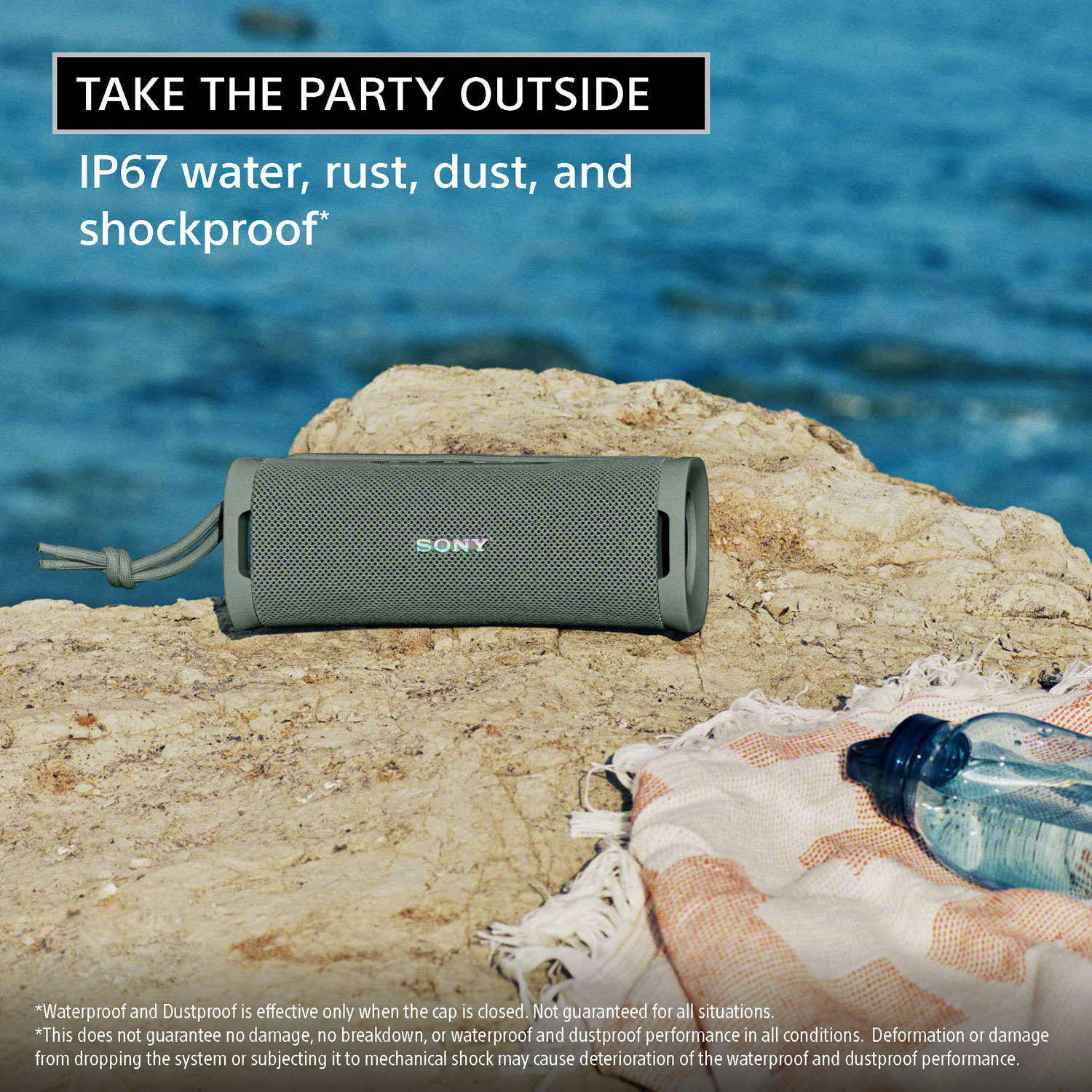 Sony ULT FIELD 1 Waterproof Bluetooth Wireless Speaker - Orange