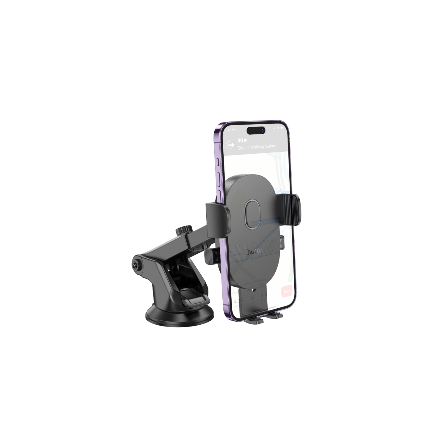 Dashboard Windshield Mount Sticky Suction Cup Car Cell Phone Holder for iPhone Samsung Smartphones