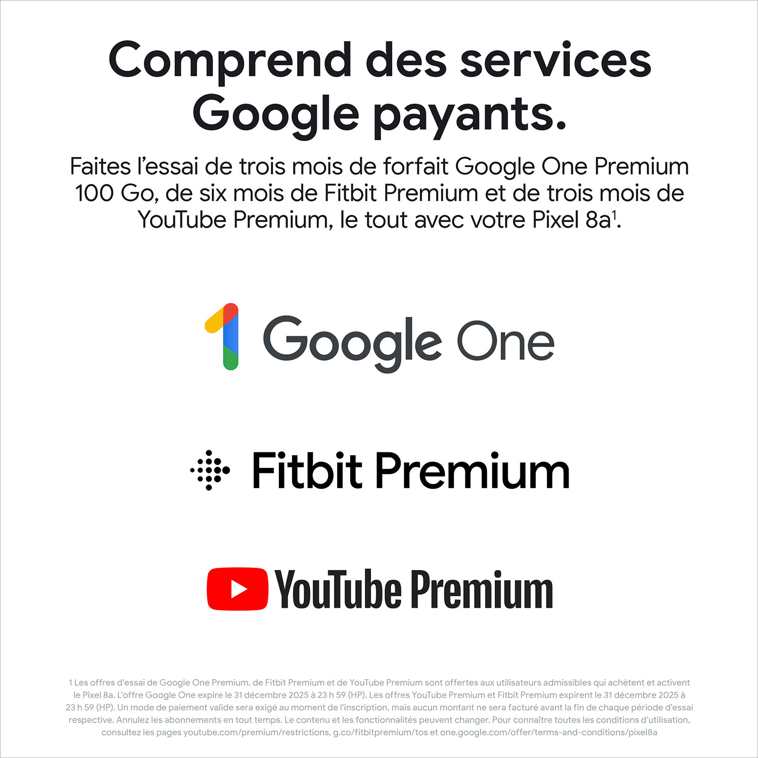 Pixel 8a de 128 Go de Google offert par TELUS - Noir volcanique - Financement mensuel