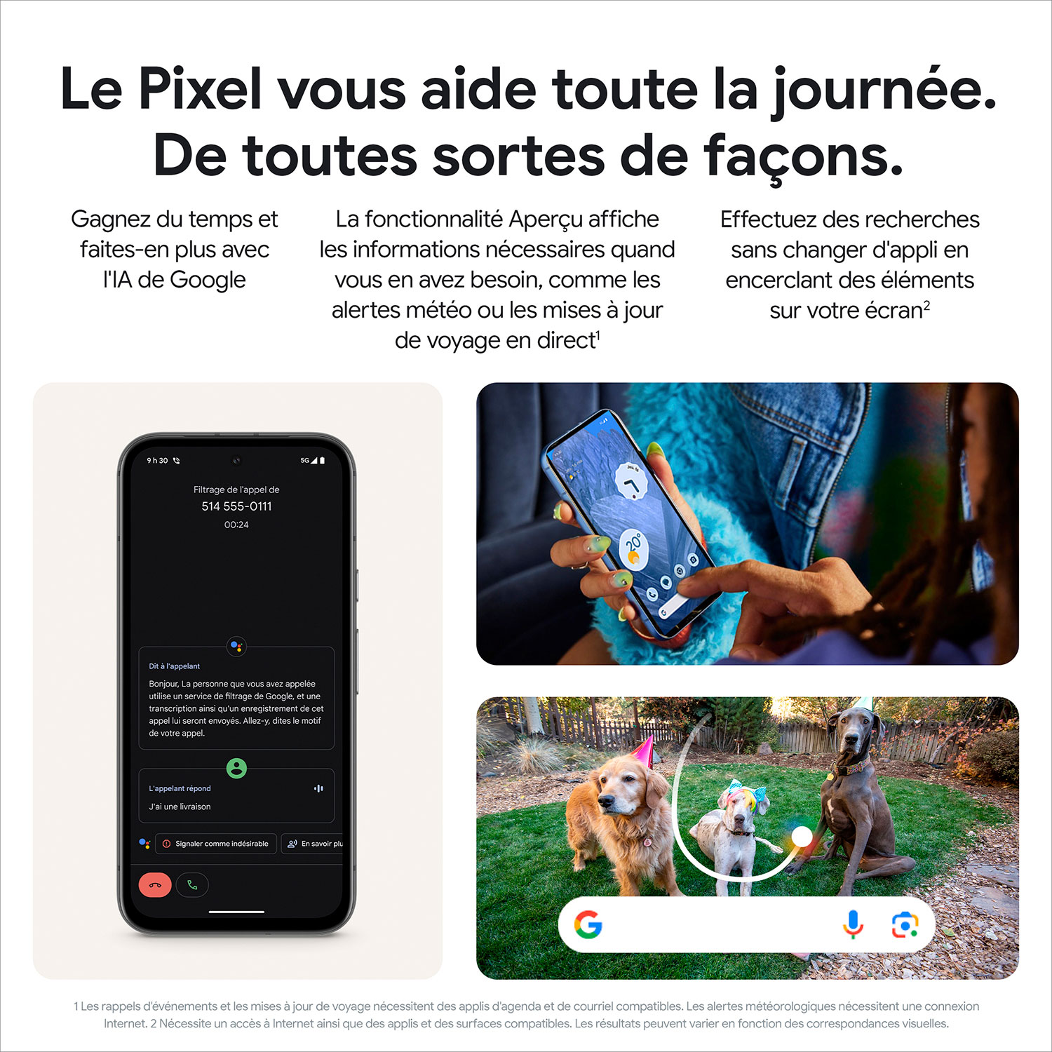 Pixel 8a de 128 Go de Google offert par TELUS - Porcelaine - Financement mensuel