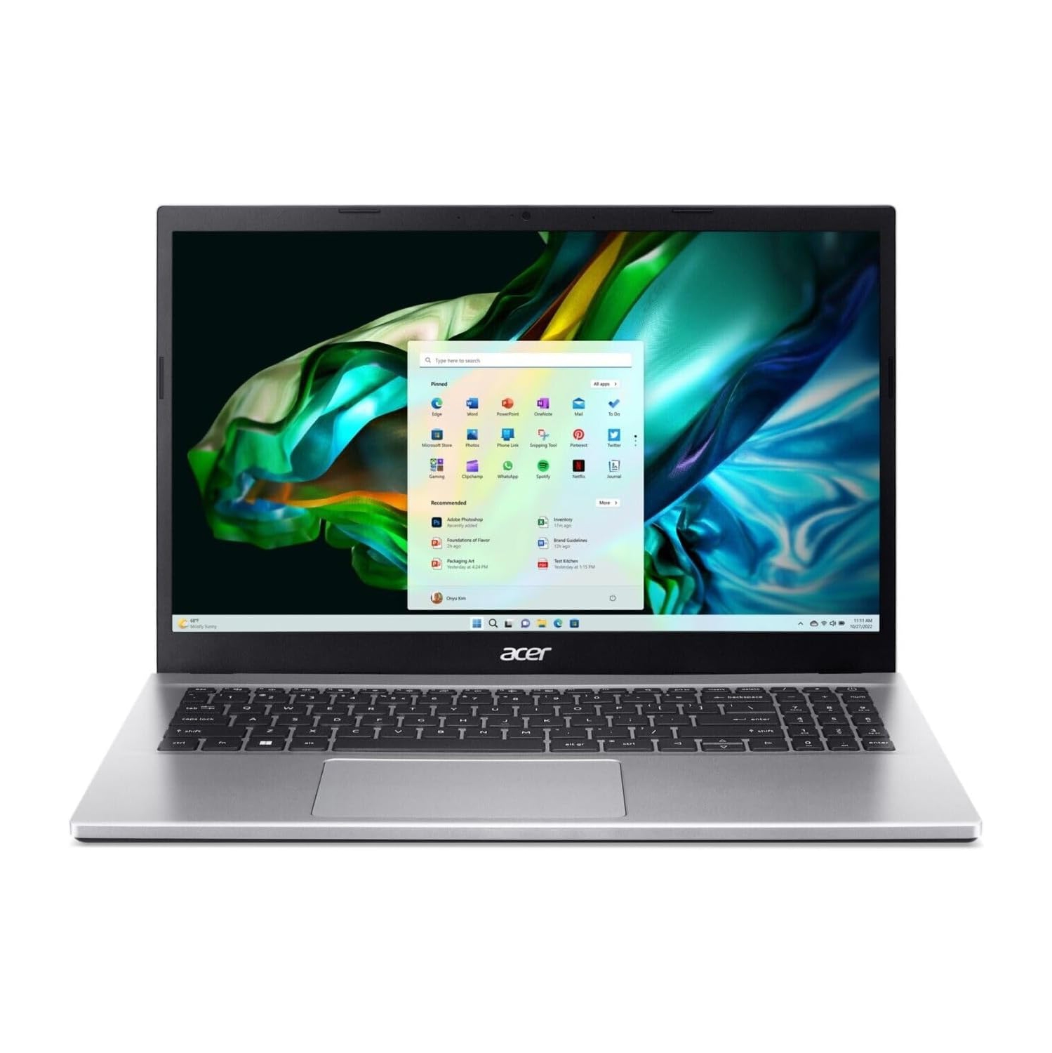 Acer Aspire 3 Laptop | 15.6" Full HD Display | AMD Ryzen 7 5700U Processor | AMD Radeon Graphics | 32GB RAM | 2TB SSD | Wi-Fi 6 | Windows 11 Home| ComfyView (Matte)