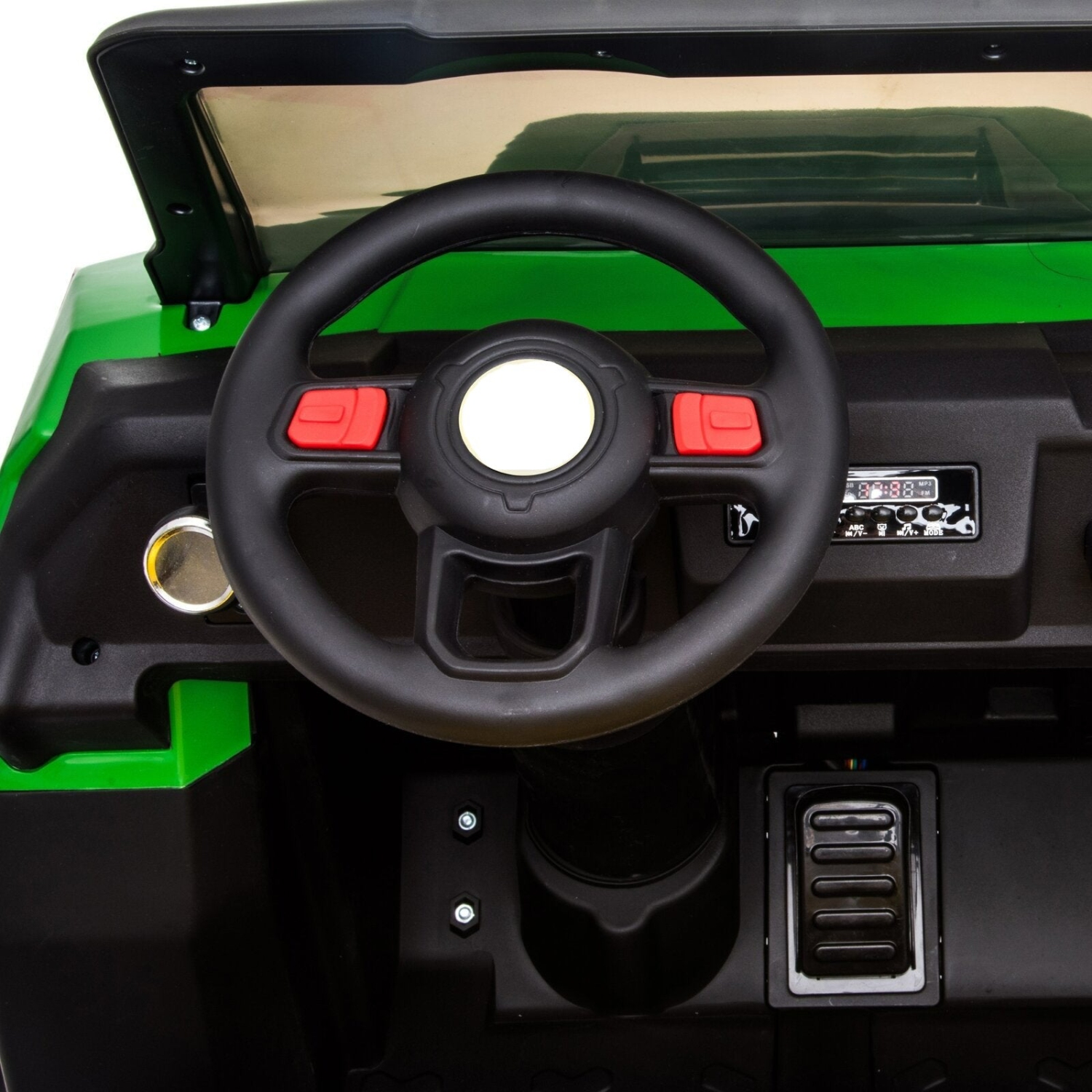 4x4 porteur à 2 places pour enfants 2024 6 Wheeler Tractor 24 V avec télécommande