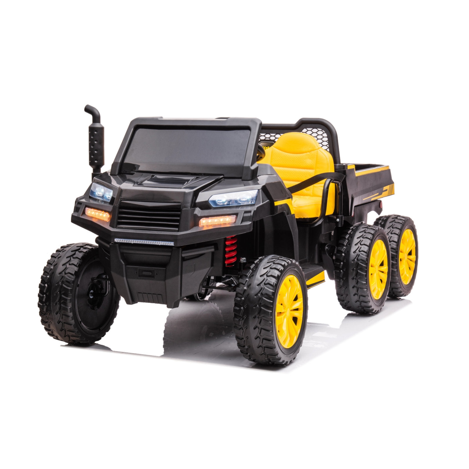 2024 6 Wheeler Tractor 24V 2 Seater Kids Ride On Car 4x4 With Remote Control