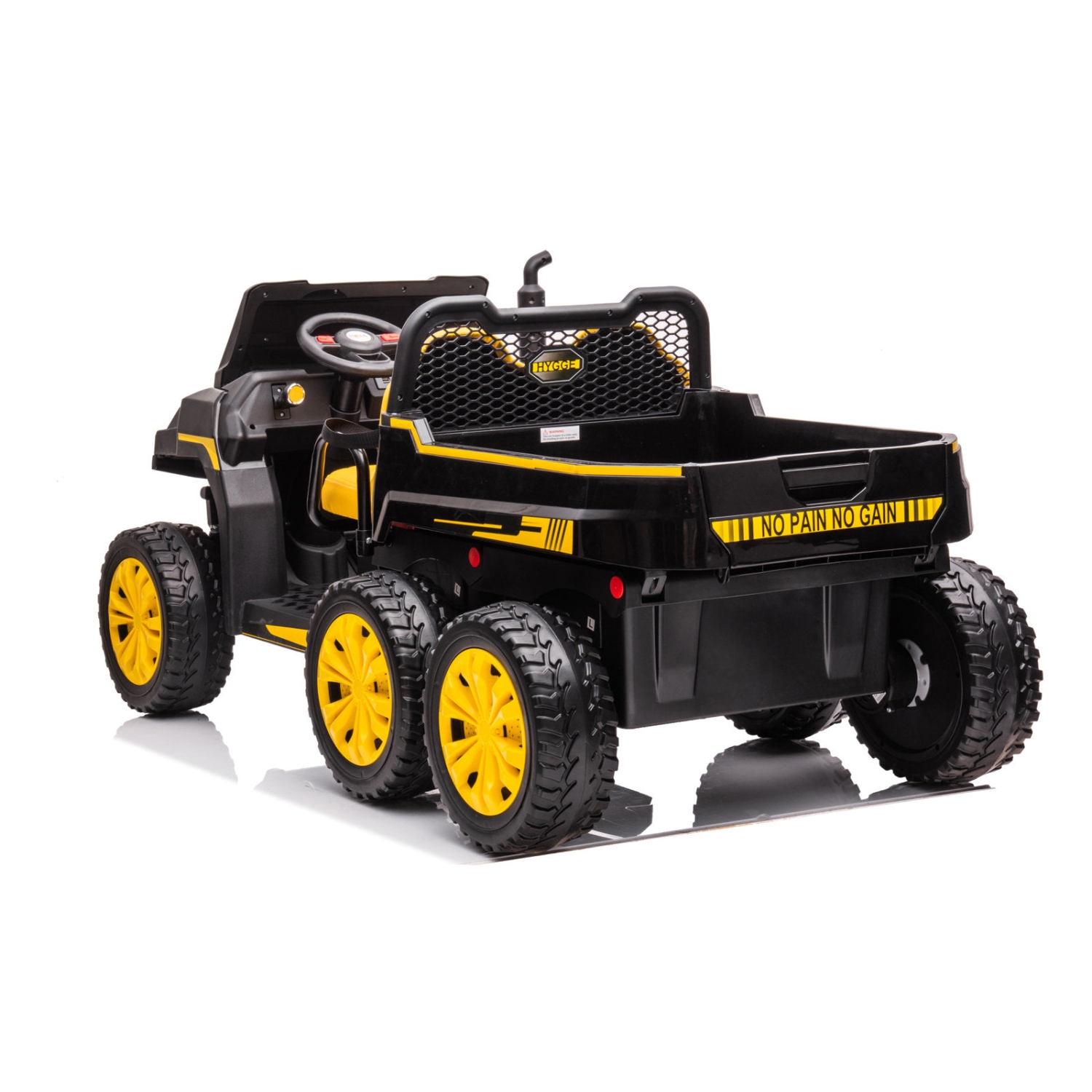 2024 6 Wheeler Tractor 24V 2 Seater Kids Ride On Car 4x4 With Remote Control