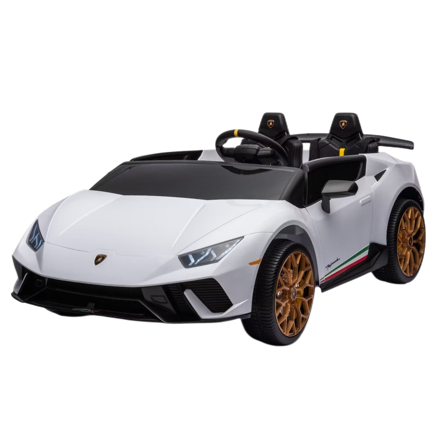 Nouveau 2024 officiellement homologué Lamborghini Huracan 24&nbsp;V 4×4 édition complète 2 places jouet porteur pour enfants