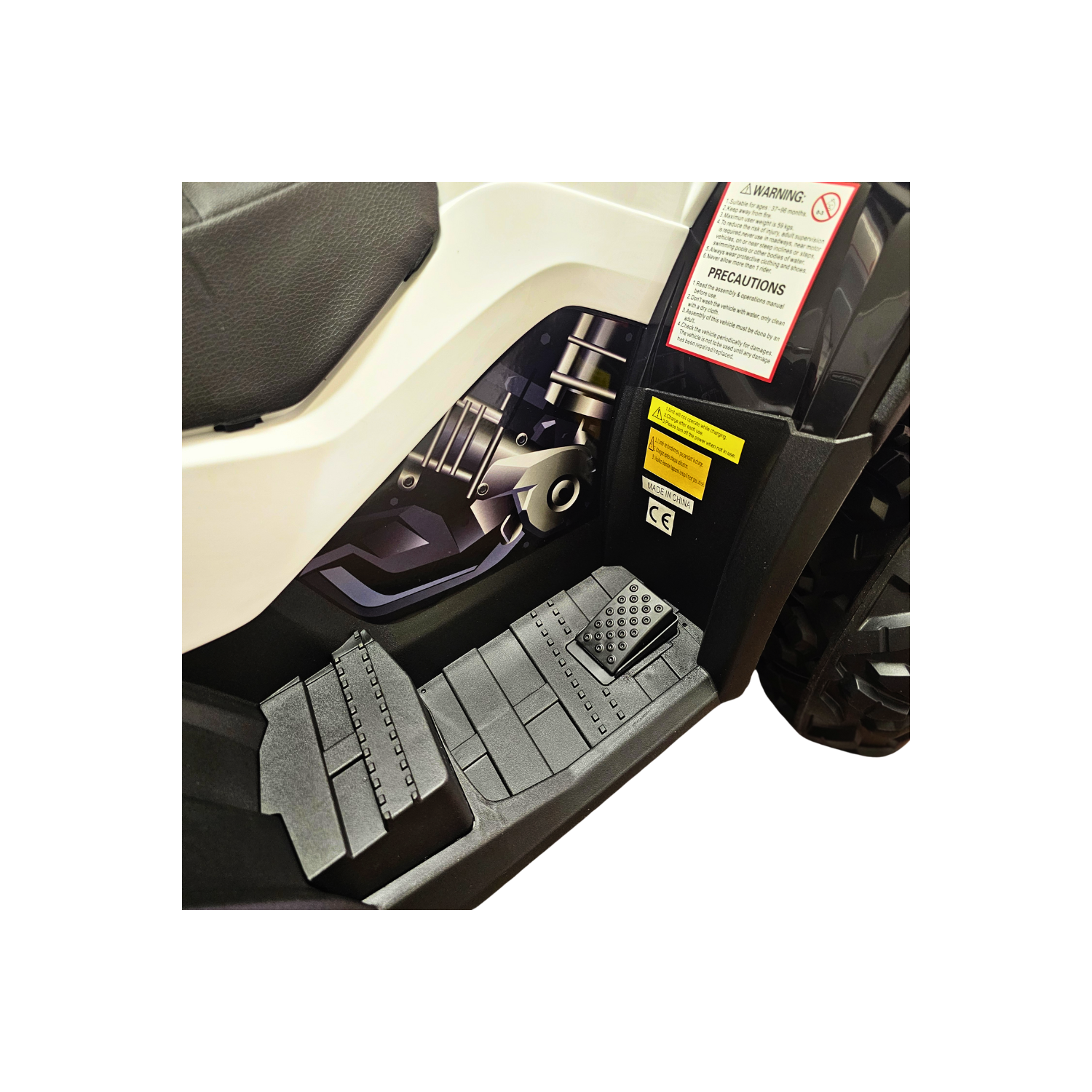 VTT 24&nbsp;V 4x4 Raptor à 2 places amélioré de 2024 $