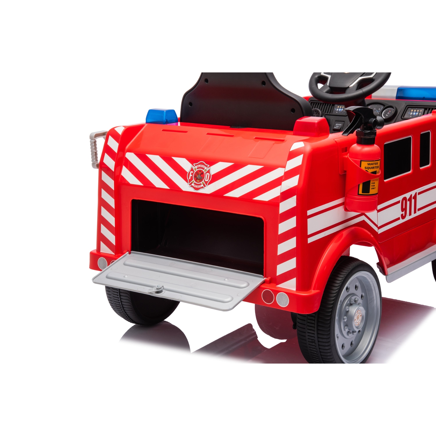 2024 12V Firetruck 1 Seater Kids Ride On Toy