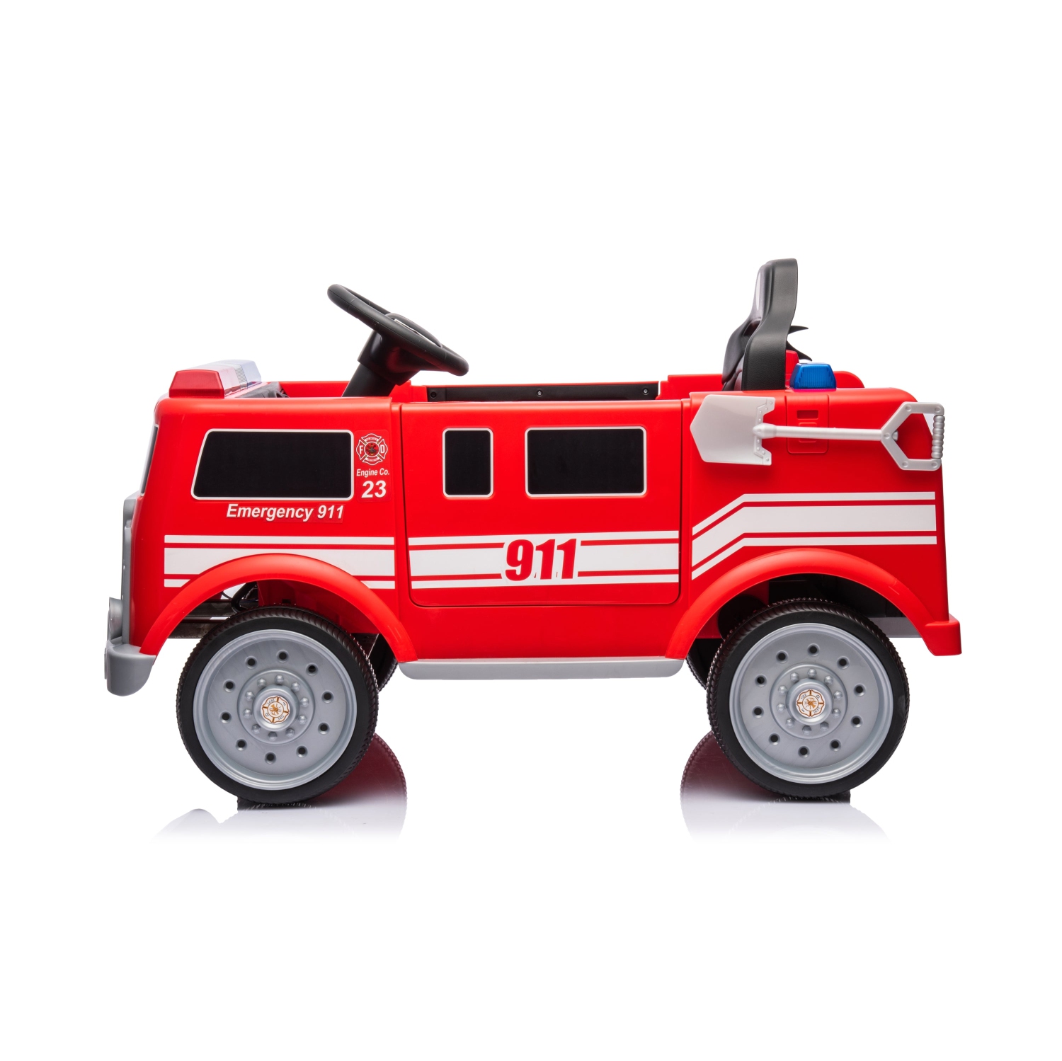 2024 12V Firetruck 1 Seater Kids Ride On Toy