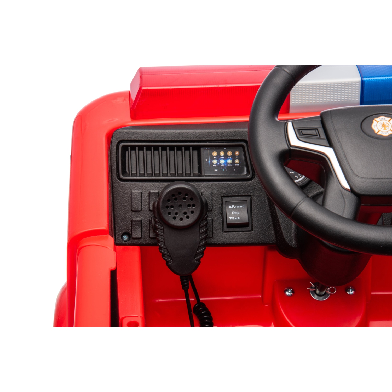 2024 12V Firetruck 1 Seater Kids Ride On Toy