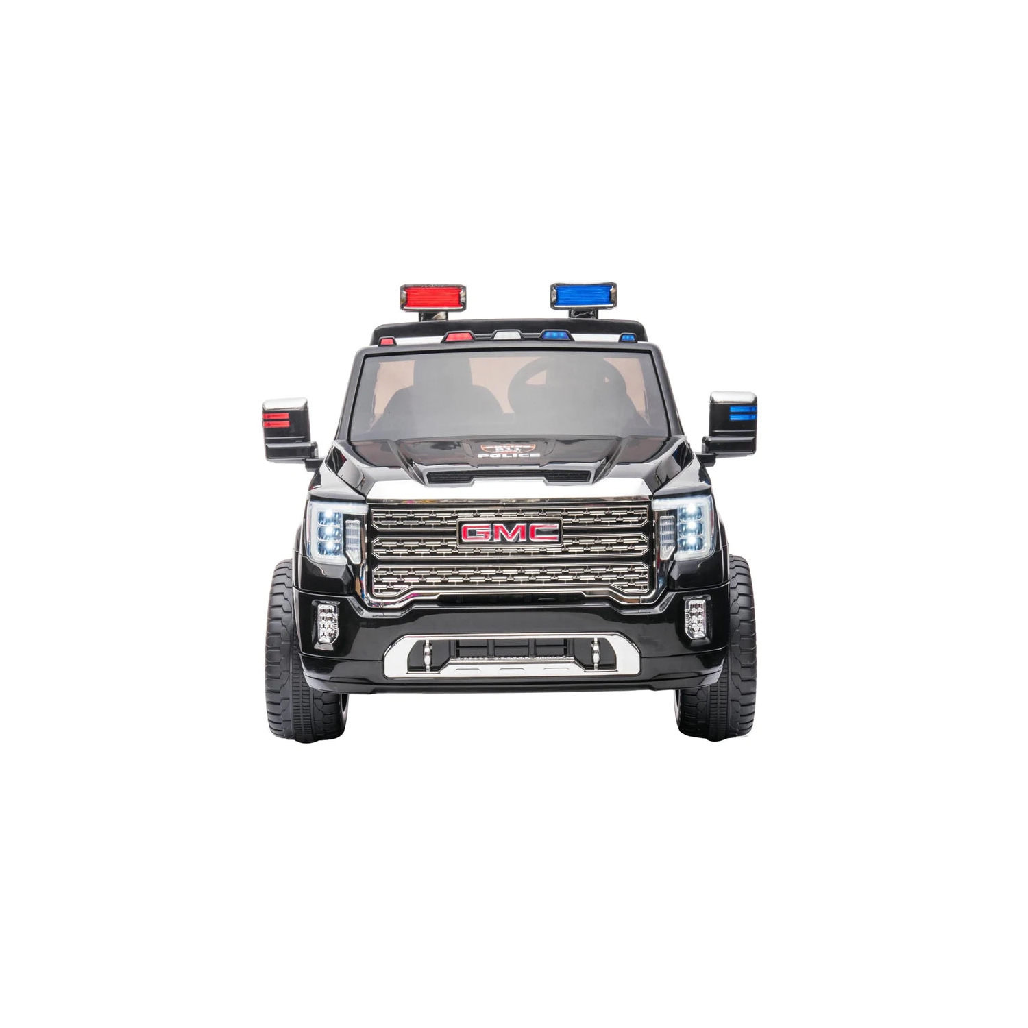 2024 24V GMC Sierra Denali 2 Seater Kids Ride On Police Truck
