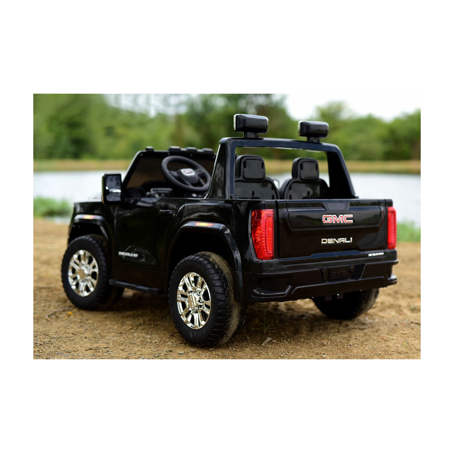 2024 GMC Sierra 24V 2 Seater Kids Ride On Car With Remote Control