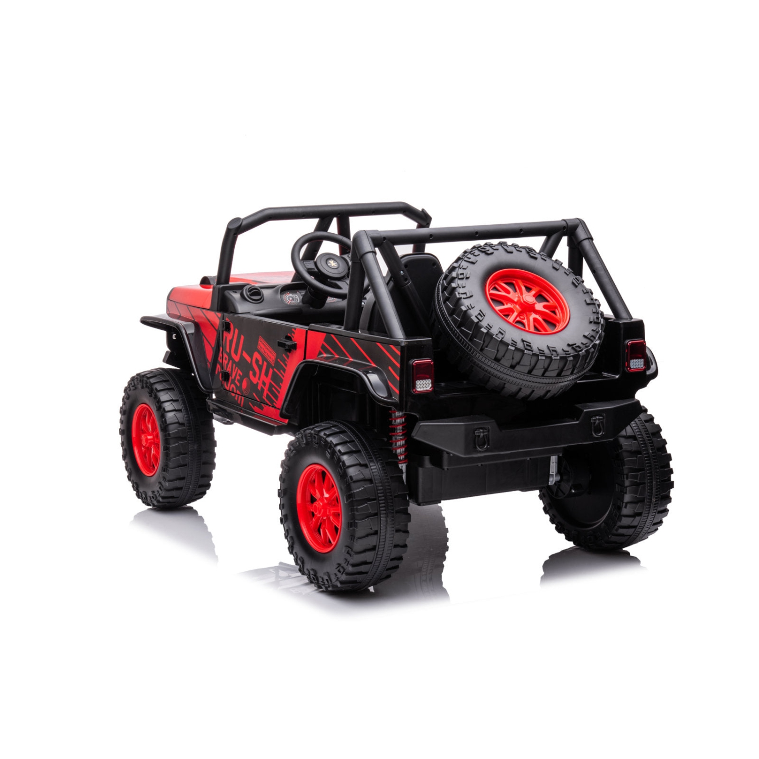 2024 24V Raider Jeep 2 Seater 4x4 Kids Ride On Cars With Remote Control