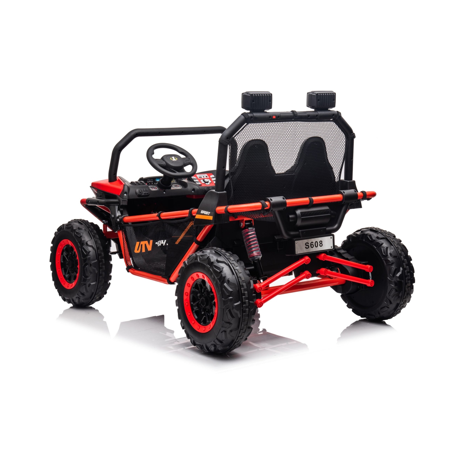 2024 The Owl Luxurious 12V Two Seater 4WD Dune Buggy Kids Ride On Car With RC