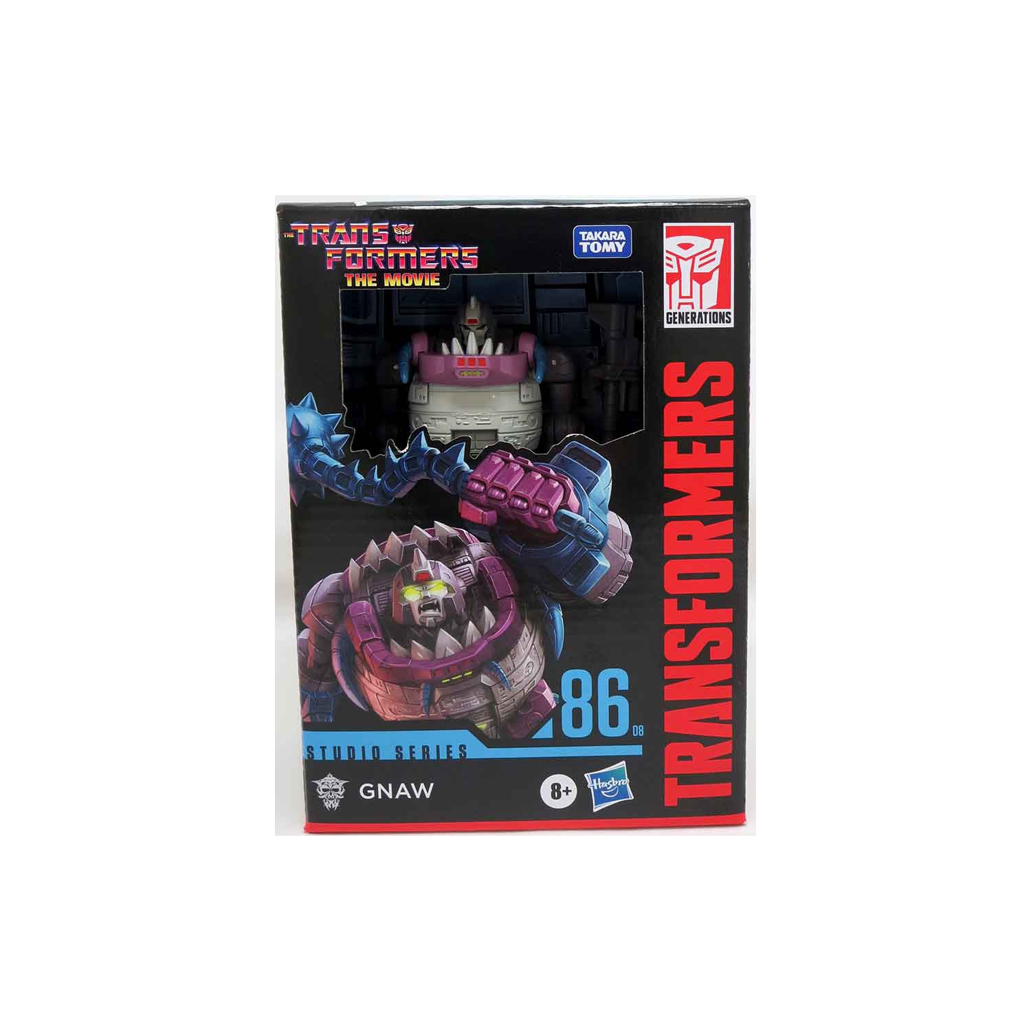 Transformers Studio Series 5 Inch Action Figure Deluxe Class (2024 Wave 2) - Gnaw Reissue #86-08