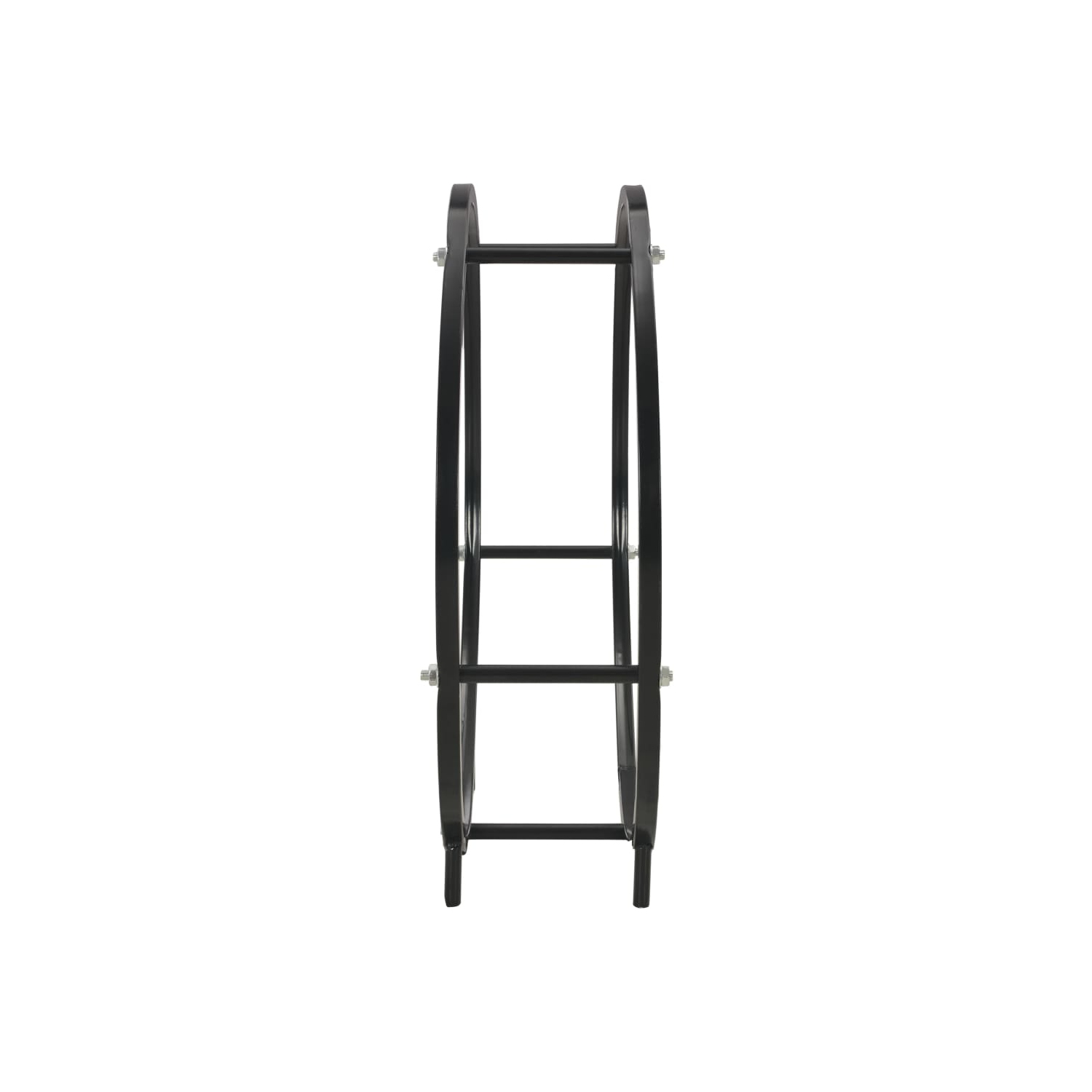 vidaXL Firewood Rack Black 70x20x70 cm Steel