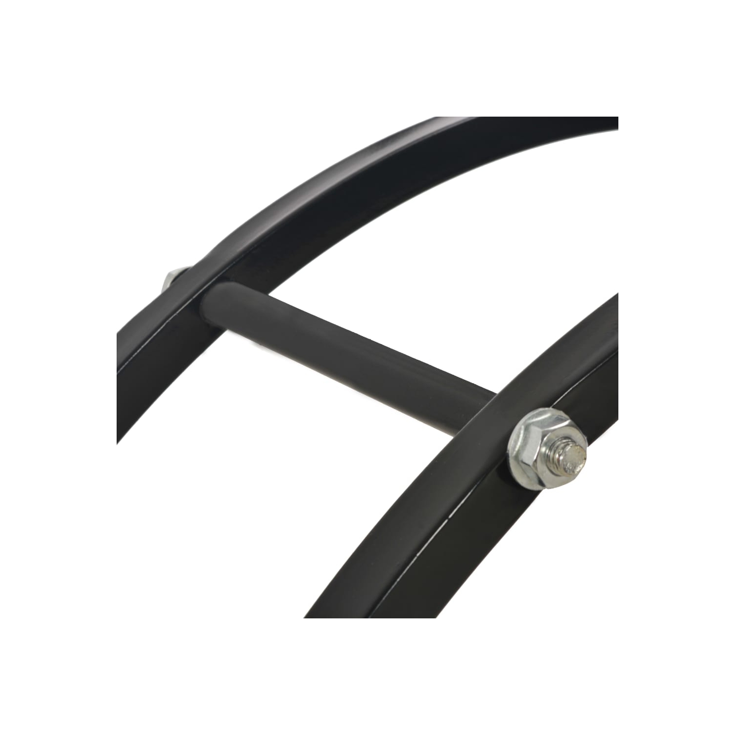 vidaXL Firewood Rack Black 70x20x70 cm Steel