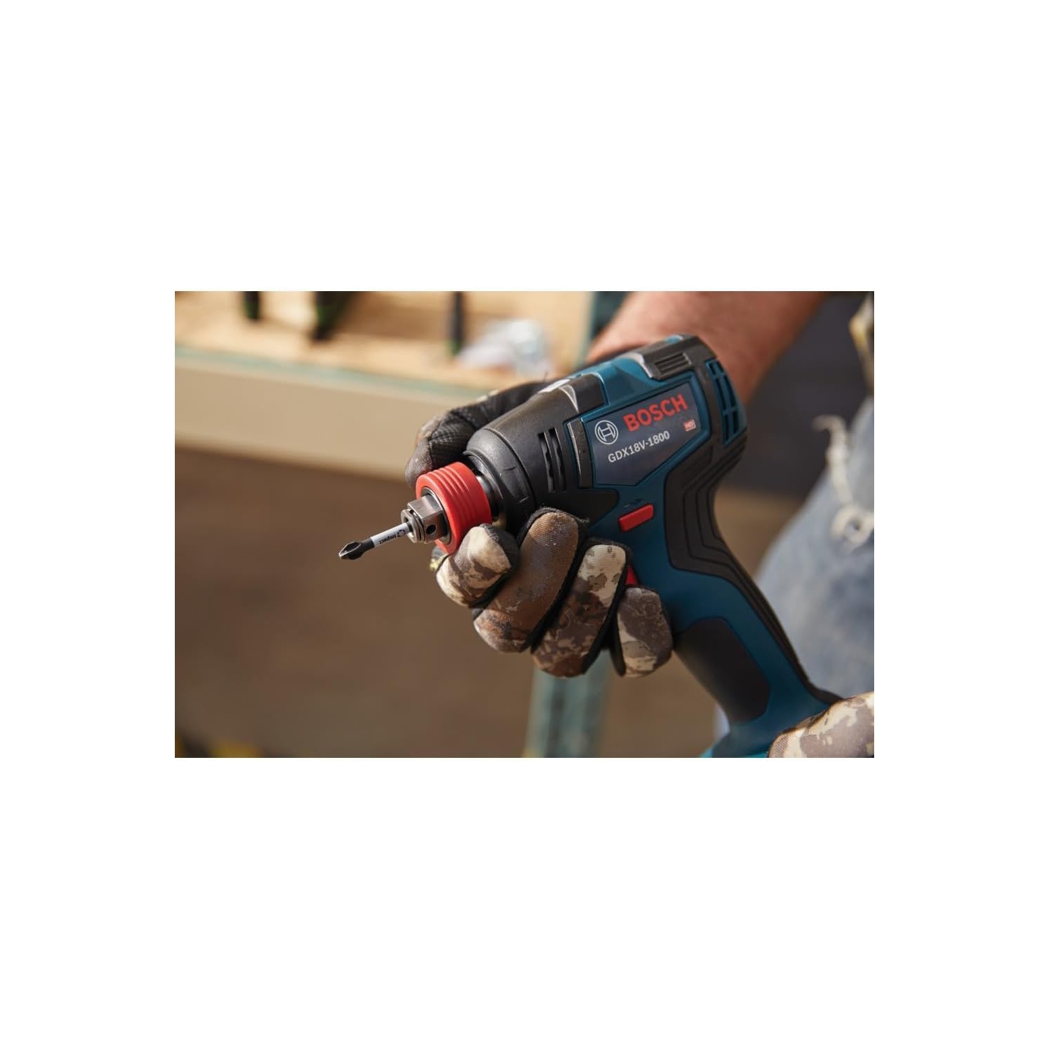 Bosch GDX18V-1800B12 18V EC Brushless 1/4 In. and 1/2 In. Two-in