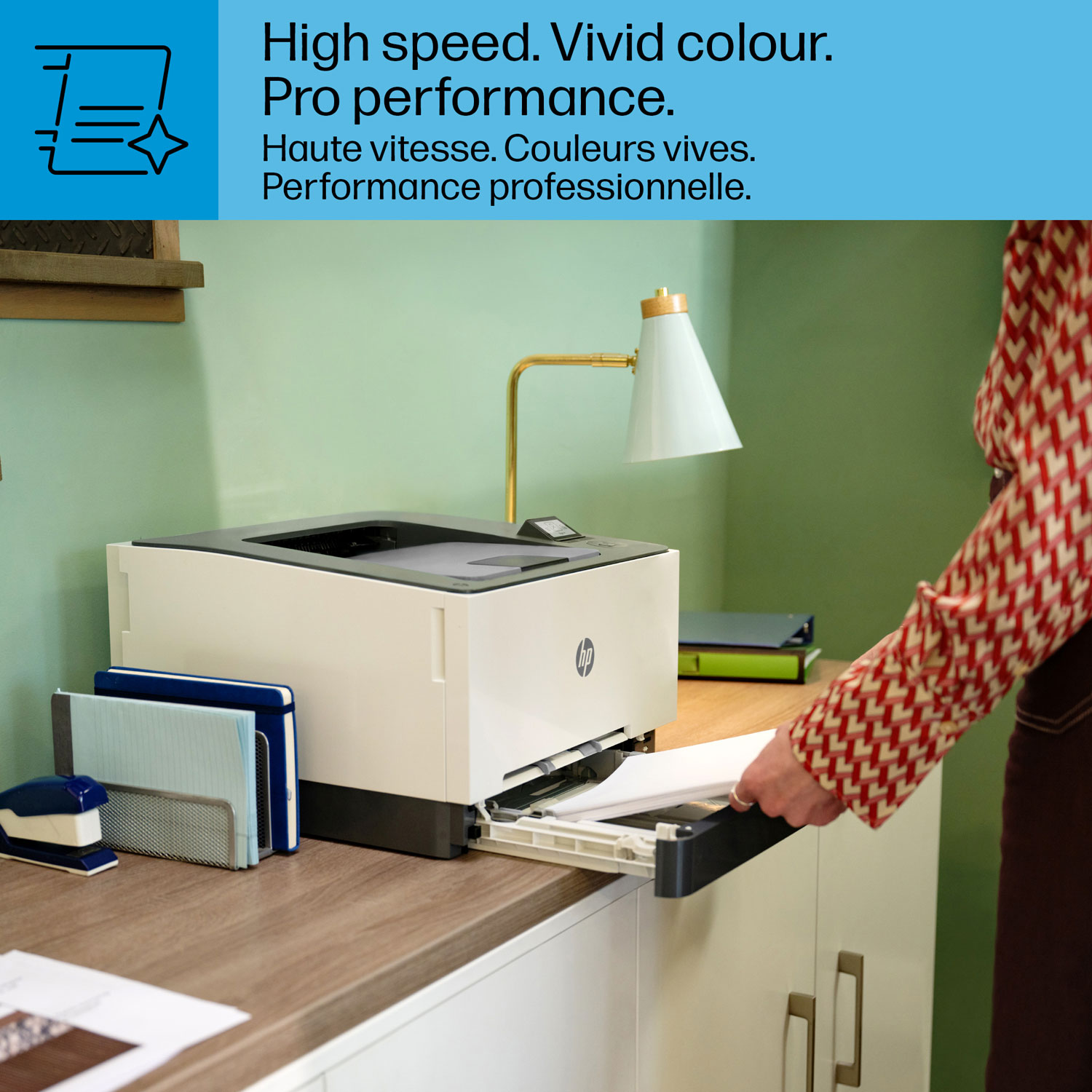 Imprimante laser couleur sans fil LaserJet Pro 3201dw de HP