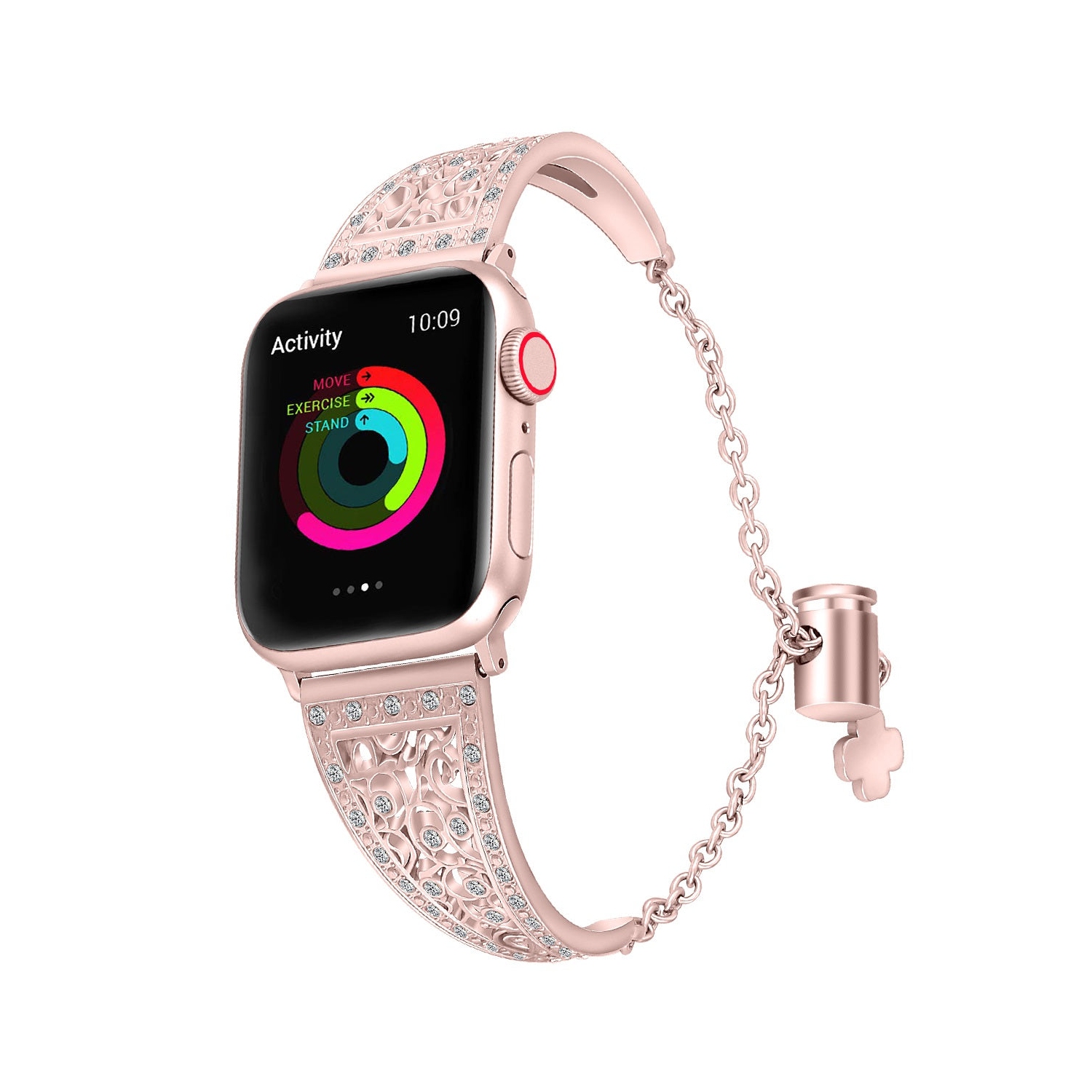 Cuff Bangle Design Bracelet Band for Apple Watch - 42/44/45mm - Rose Pink