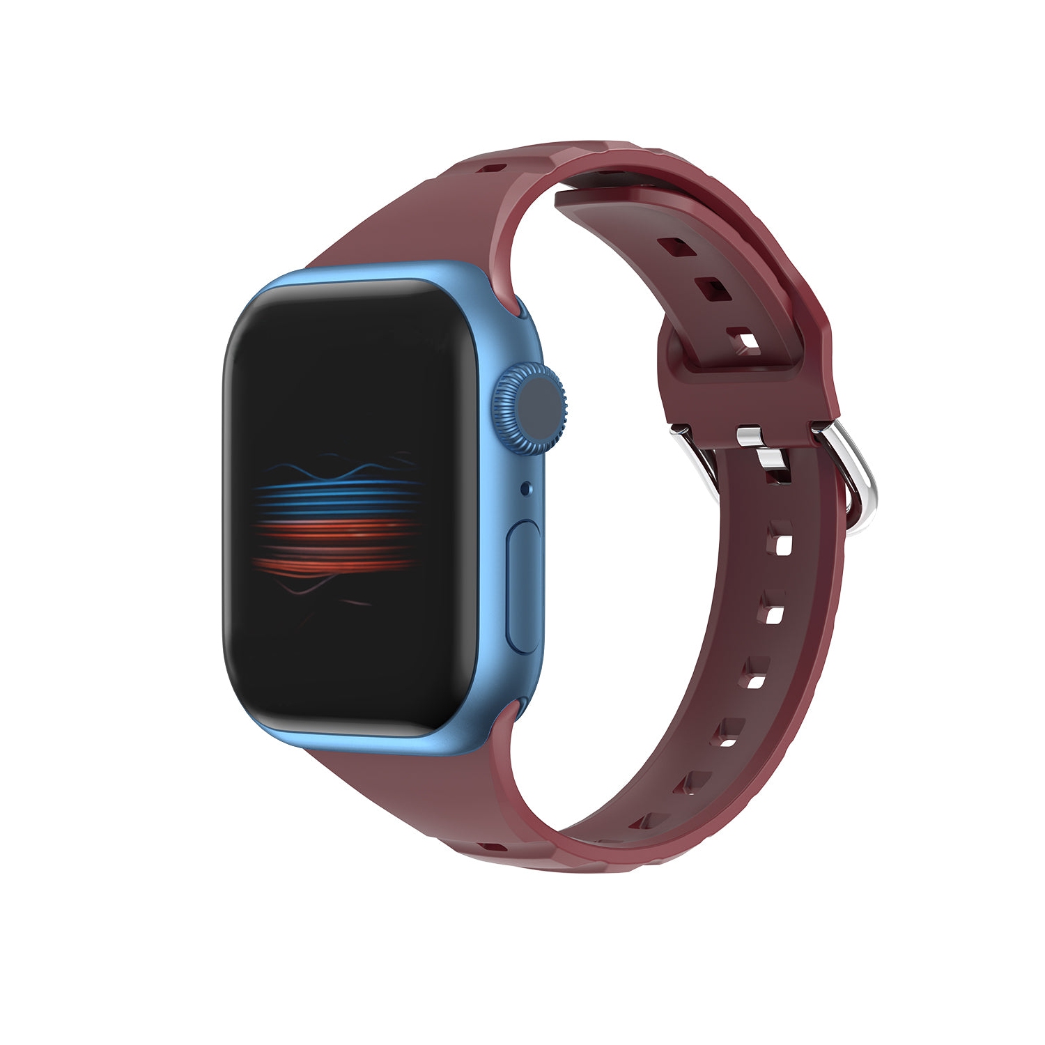 Bracelet mince en silicone pour Apple Watch - 38&nbsp;mm/40&nbsp;mm/41&nbsp;mm - Lavande