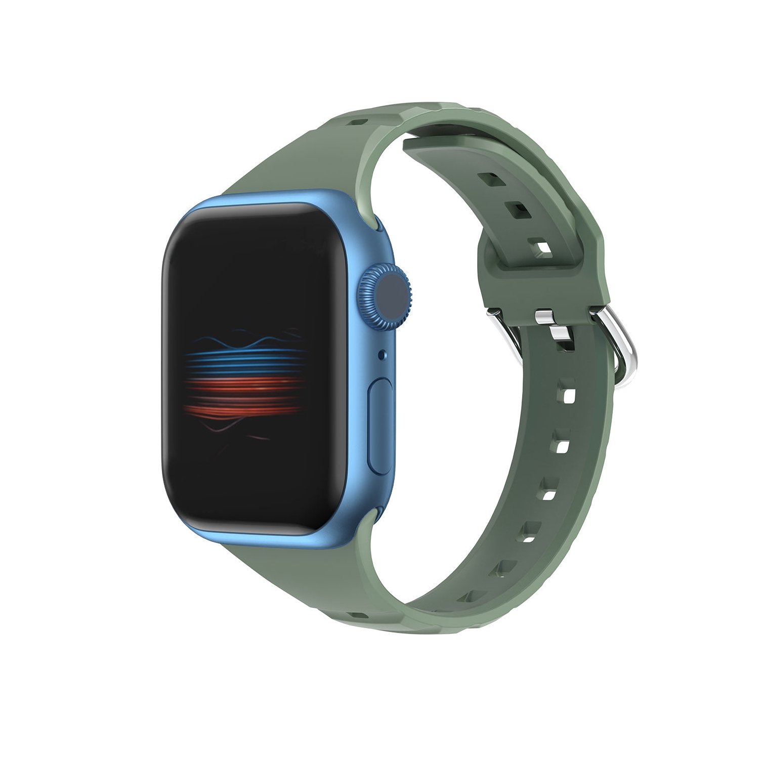 Bracelet mince en silicone pour Apple Watch - 38&nbsp;mm/40&nbsp;mm/41&nbsp;mm - Lavande