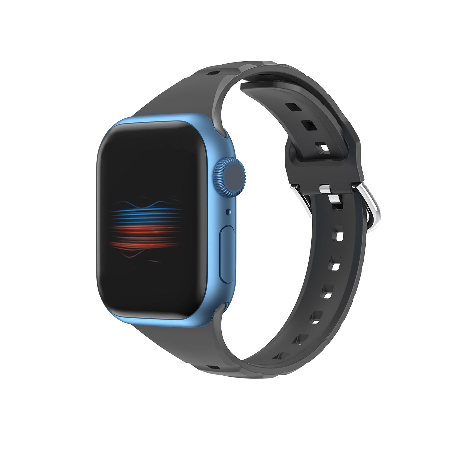 Bracelet mince en silicone pour Apple Watch - 38&nbsp;mm/40&nbsp;mm/41&nbsp;mm - Lavande