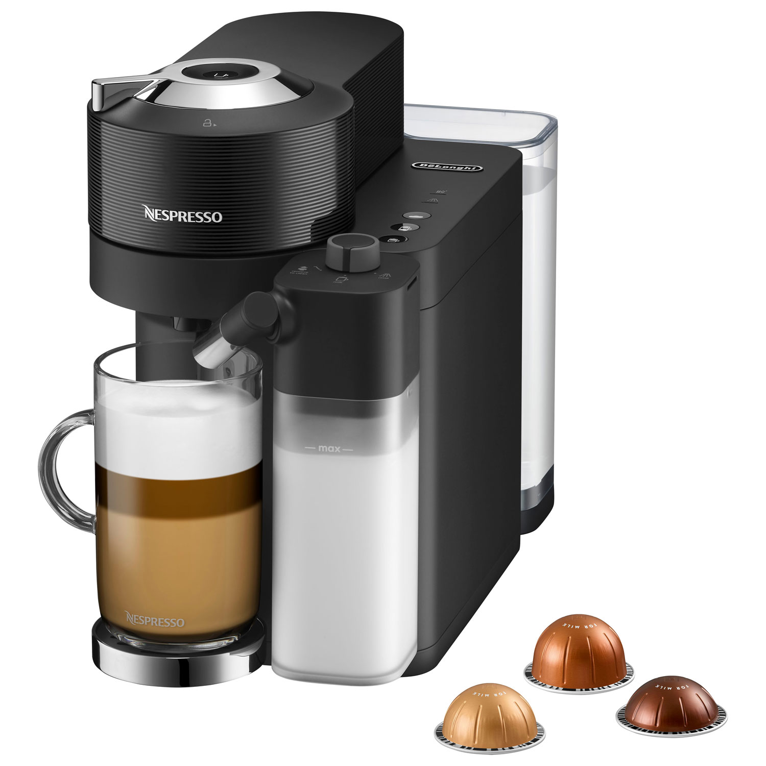 〜5/20 NESPRESSO VERTUO LATTISSIMA Nespresso Vertuo Lattissima Pod Espresso Machine - Black | Best