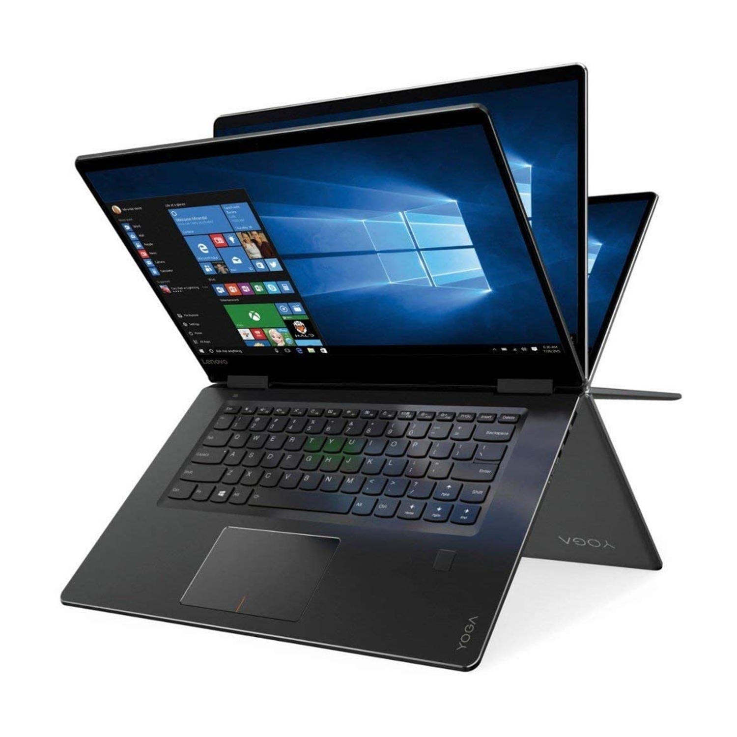 Lenovo Yoga 710-15IKB 15.6" 2-in-1 Touchscreen FHD 1080p Laptop, Core i5 7th Gen, 8Gb RAM, 256Gb SSD, Windows 10 (Refurbished Good)