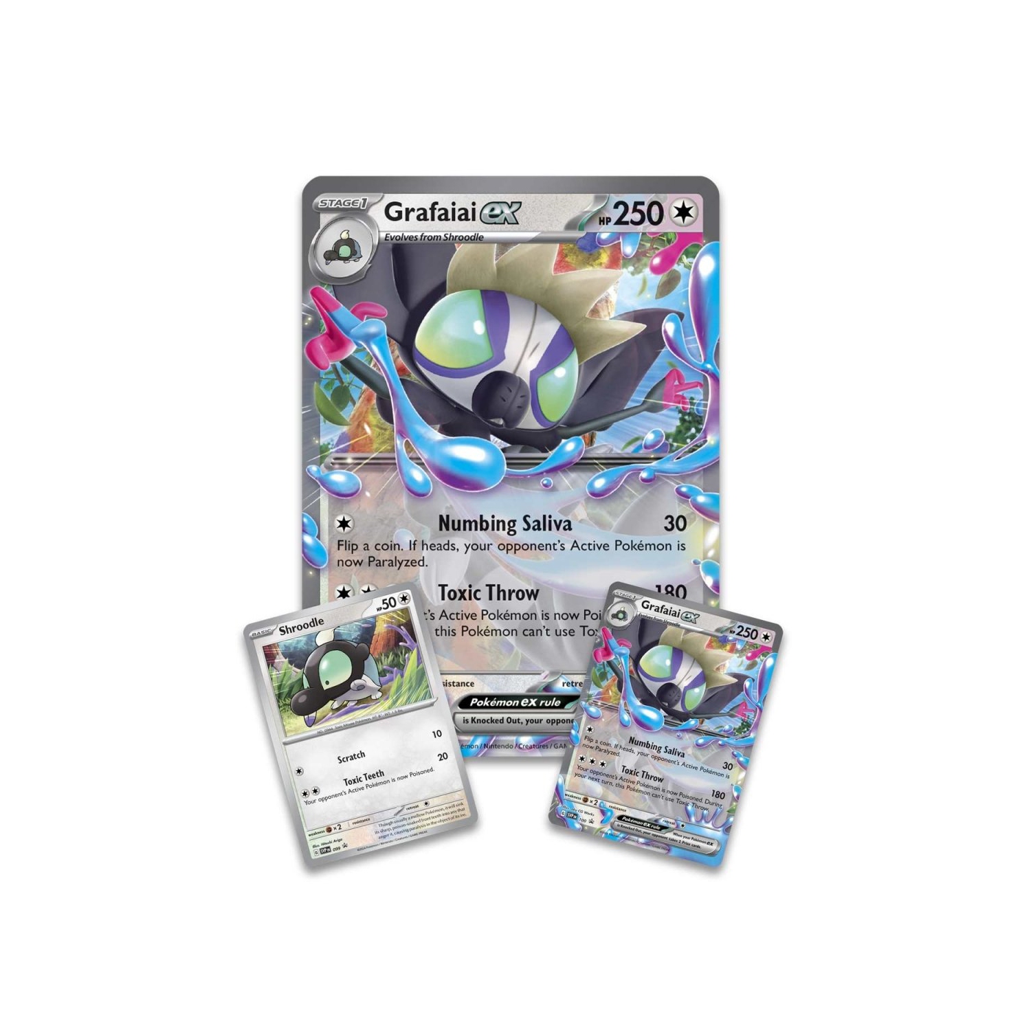 Pokemon USA Pokemon Trading Card Game: Grafaiai ex Box