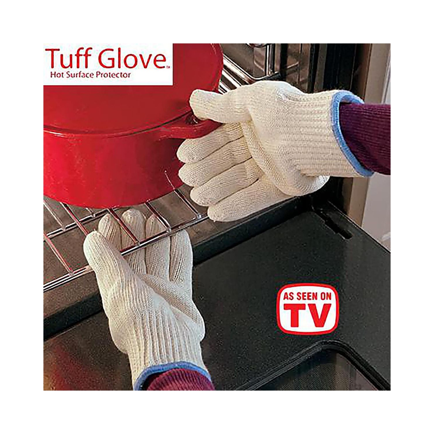 Protecteur de surface chaude Tuff Glove - couleurs variées - 2 pièces