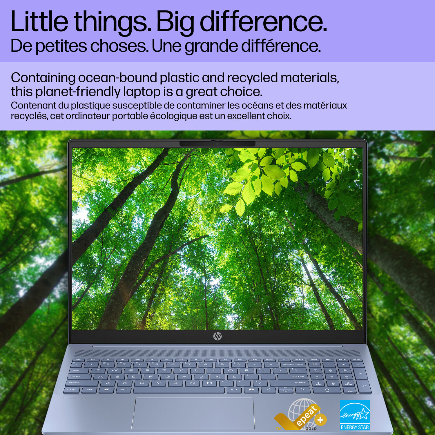 HP Pavilion 16" Laptop - Sky Blue