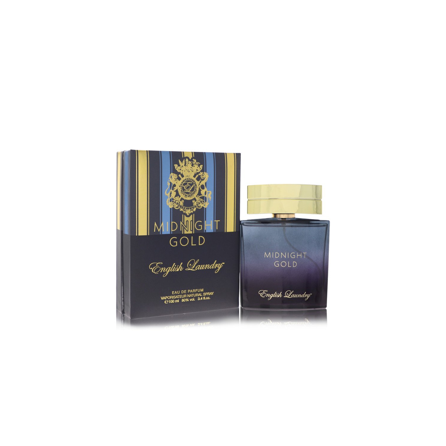 English Laundry Midnight Gold by English Laundry Eau De Parfum Spray 3.4 oz