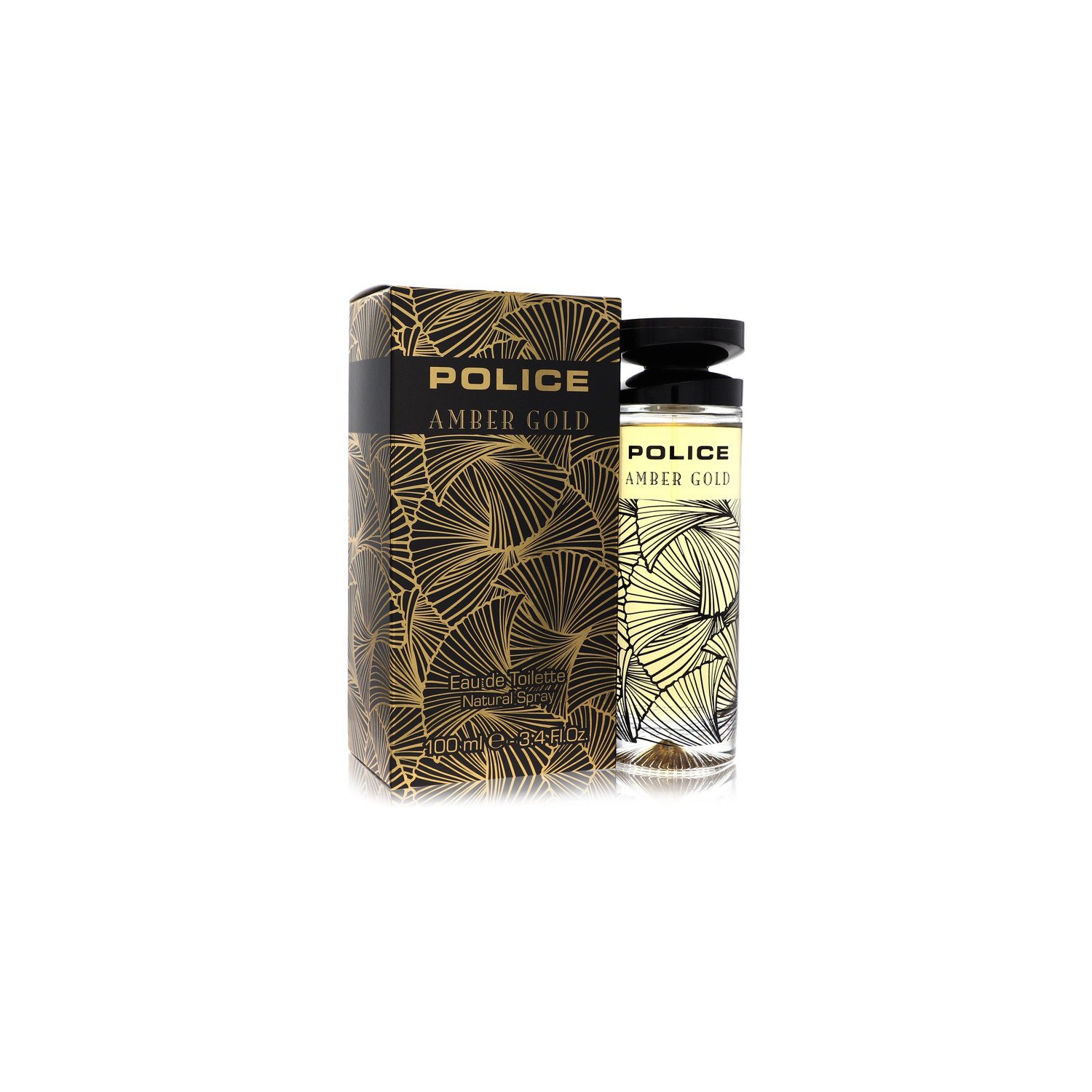 Police Amber Gold by Police Colognes Eau De Toilette Spray 3.4 oz