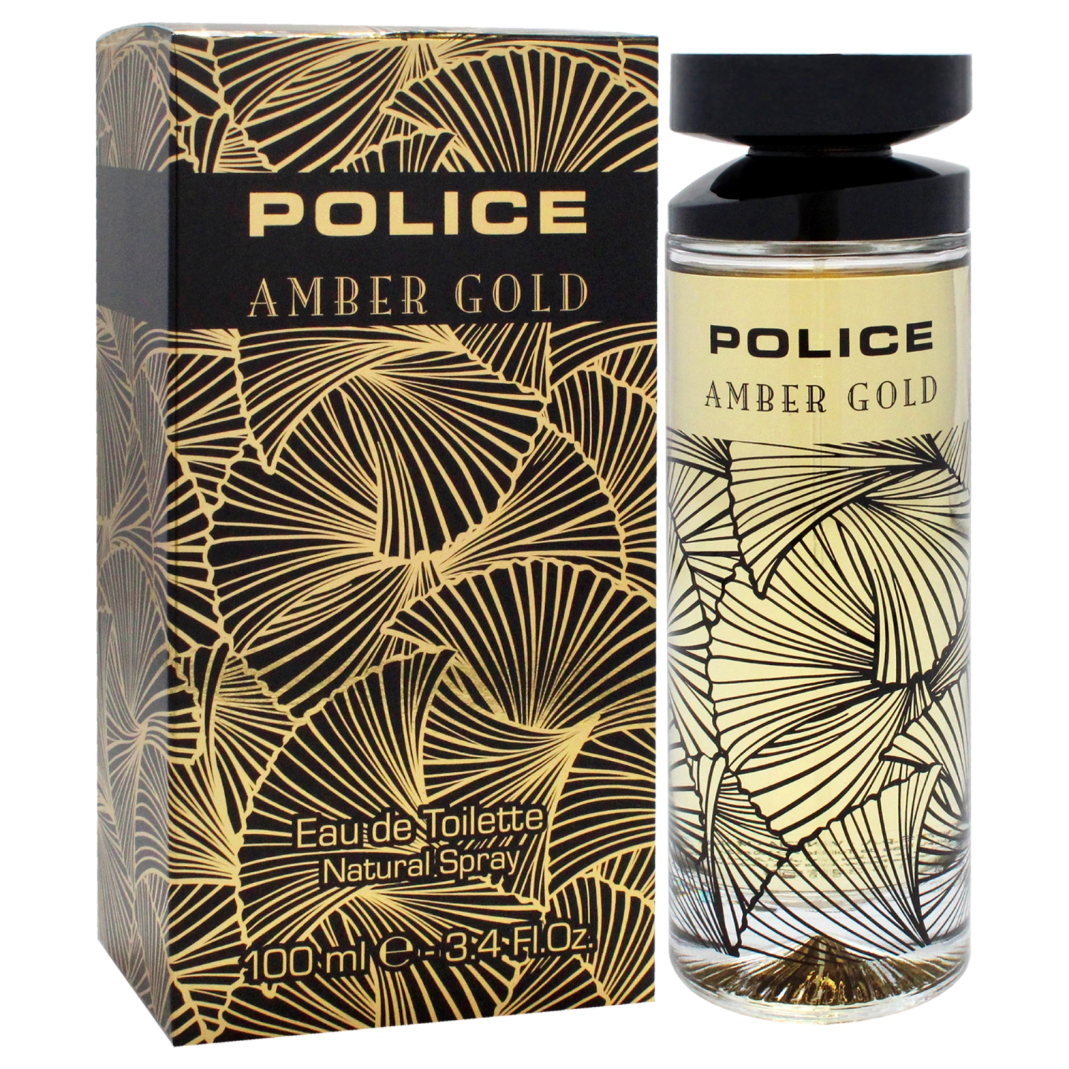 Police Amber Gold by Police Colognes Eau De Toilette Spray 3.4 oz