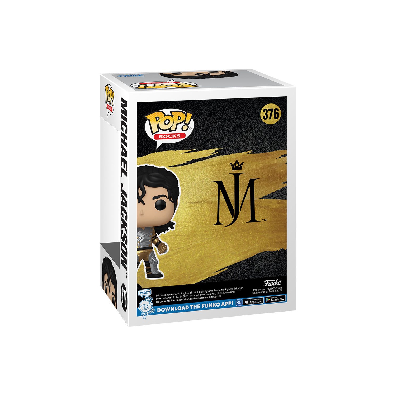Funko Pop! Rocks Michael Jackson Vinyl Figure Michael Jackson #376